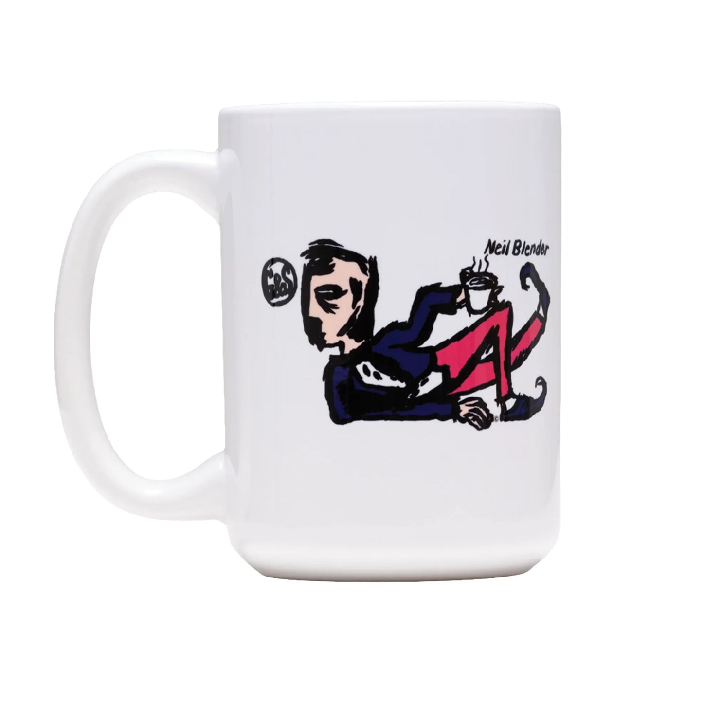 G&S Coffee Break Coffee Mug, white