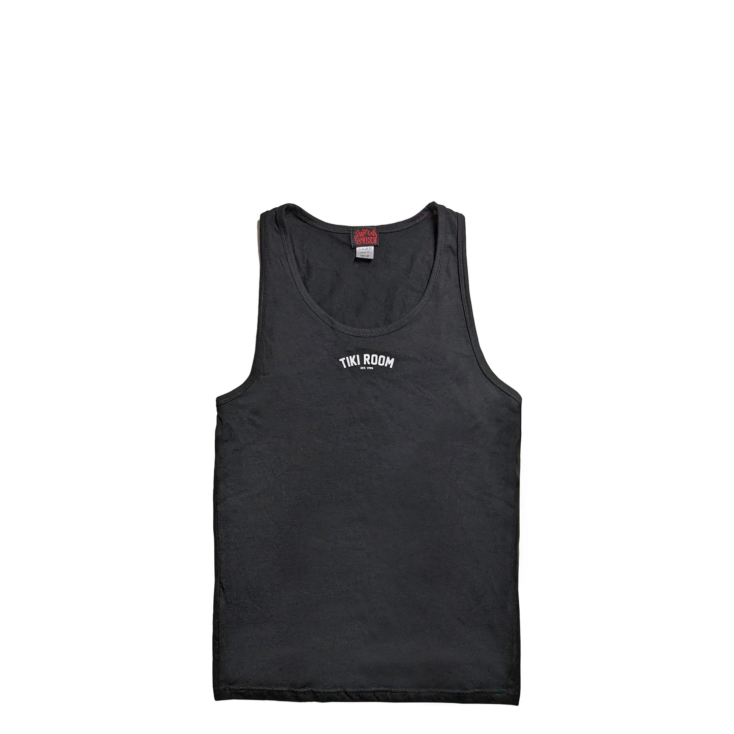 Tiki Room Mini Arch Logo Men's Tank, black