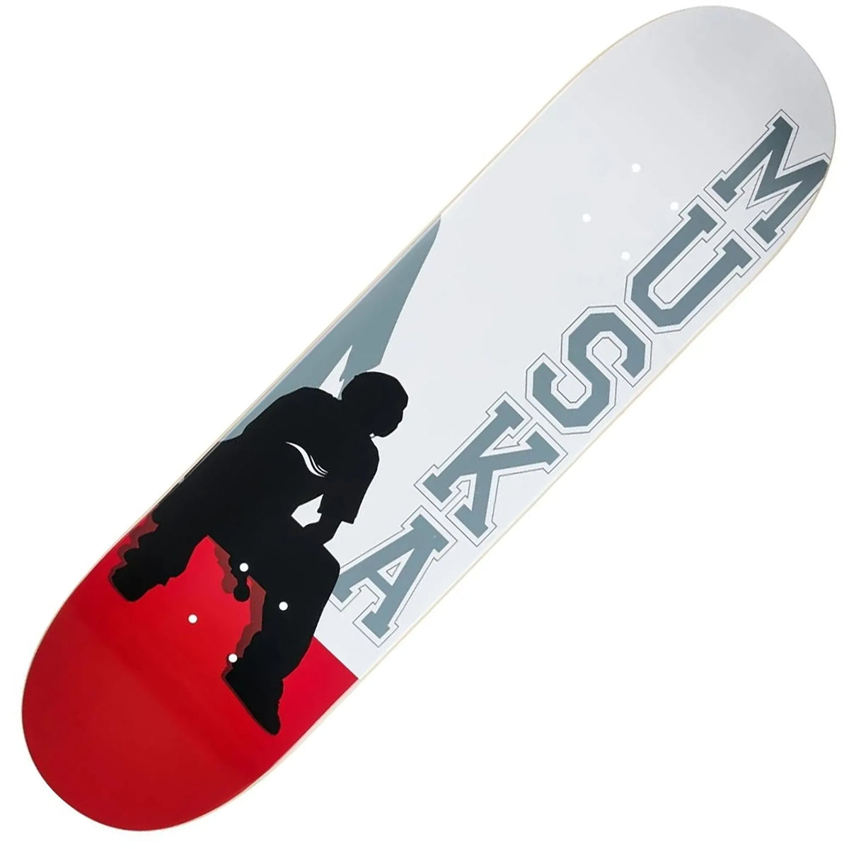 Shorty's Muska Silhouete Deck (8.0"), red