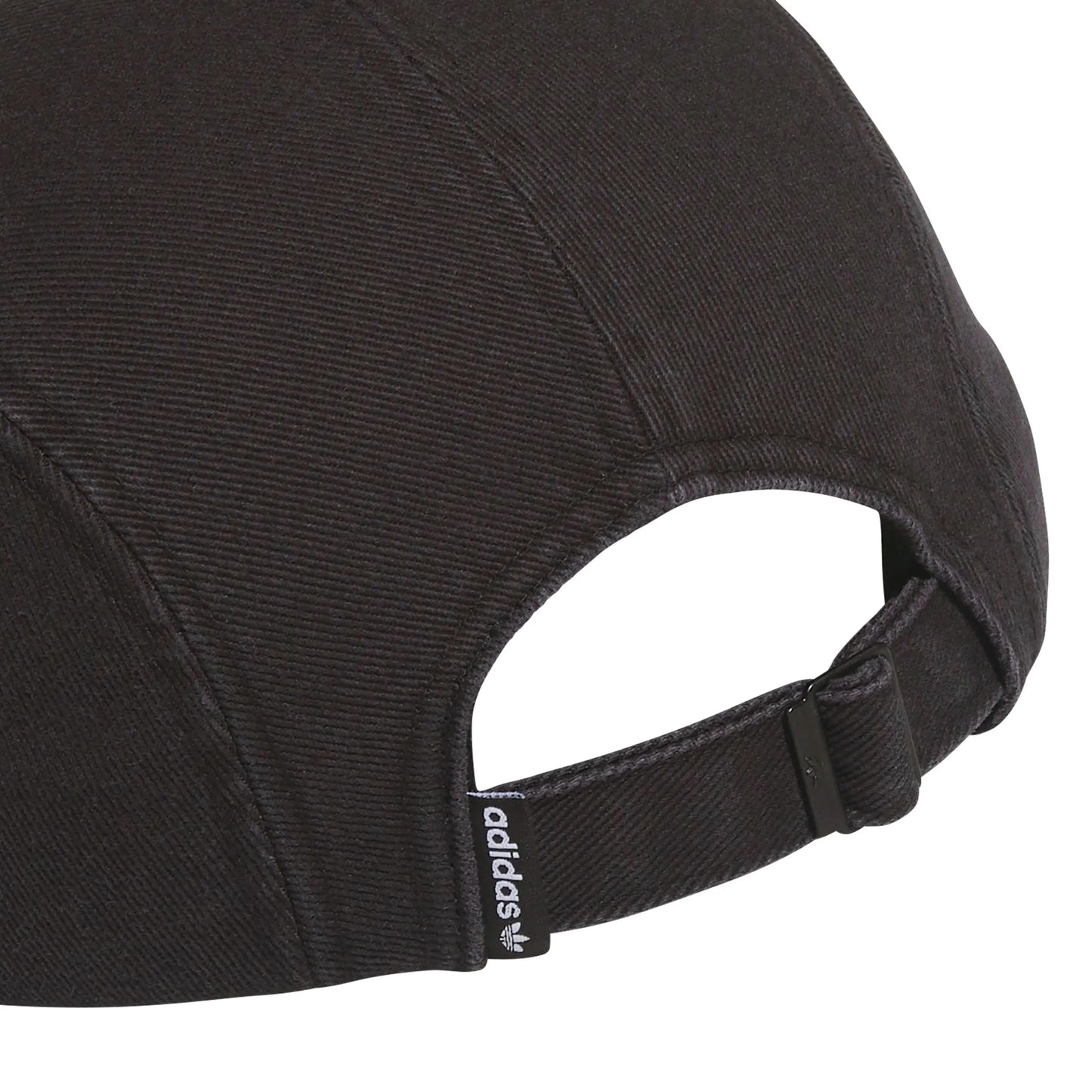 Adidas Faded 5 Panel Cap, black - Tiki Room Skateboards - 4