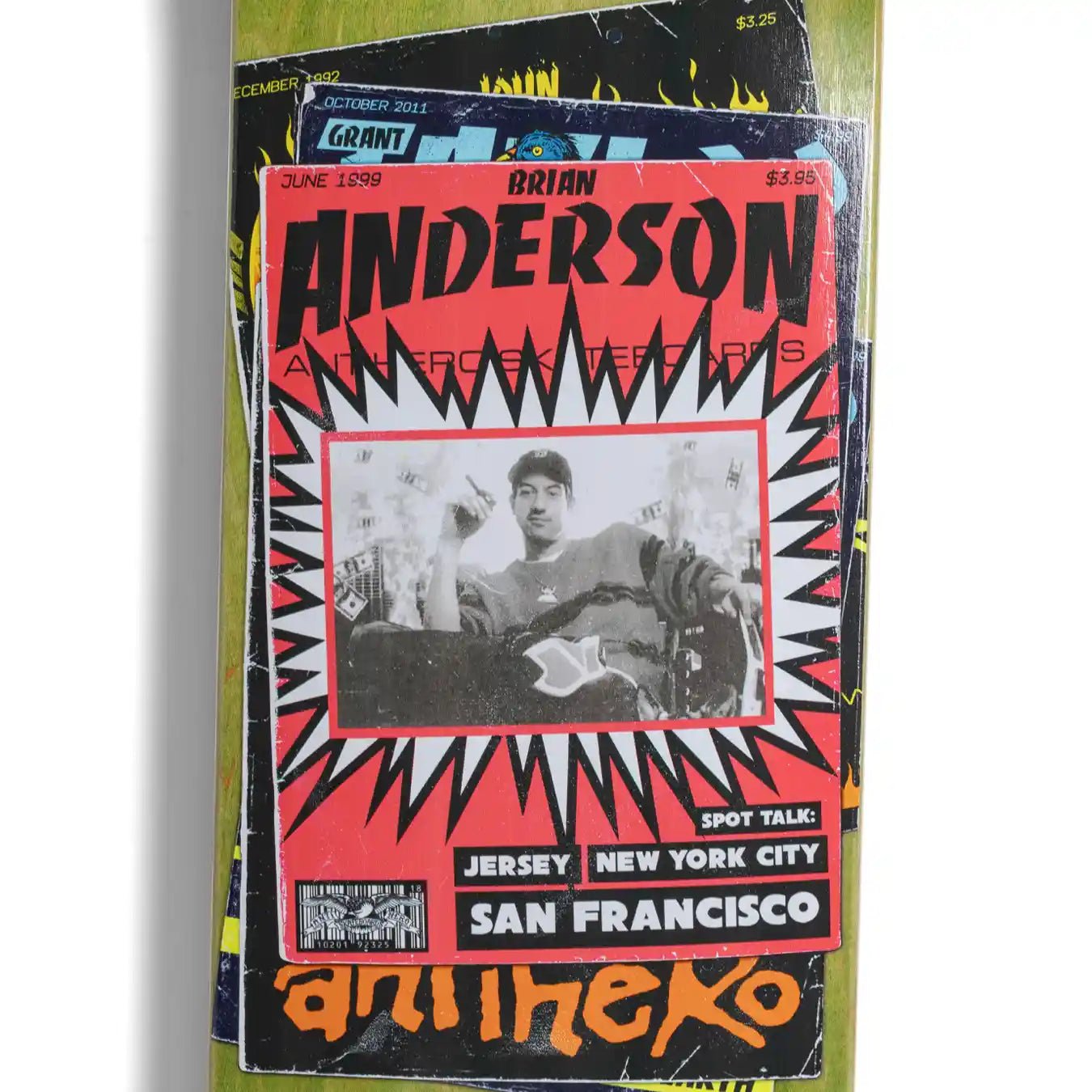 Anti Hero B.A Thrasher Collab Deck (9.0") - Tiki Room Skateboards - 2