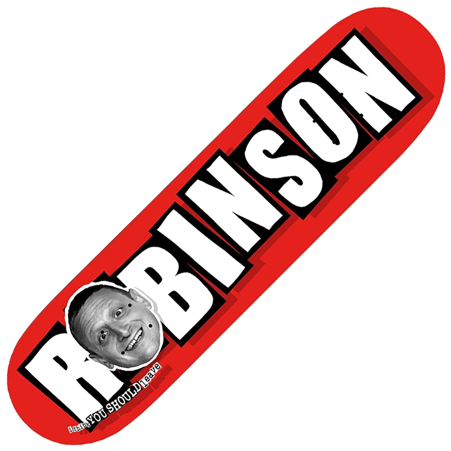 Baker Baker Brand Logo X Tim Robinson (8.0”) - Tiki Room Skateboards - 1