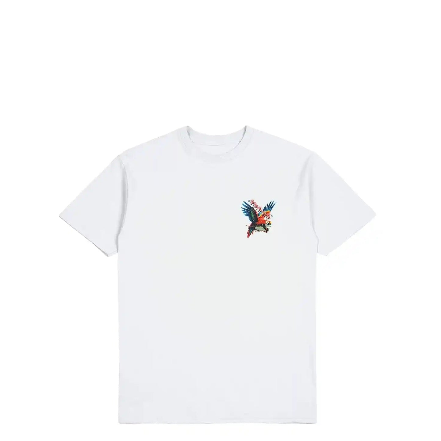 Brixton Loro Tee, white - Tiki Room Skateboards - 2