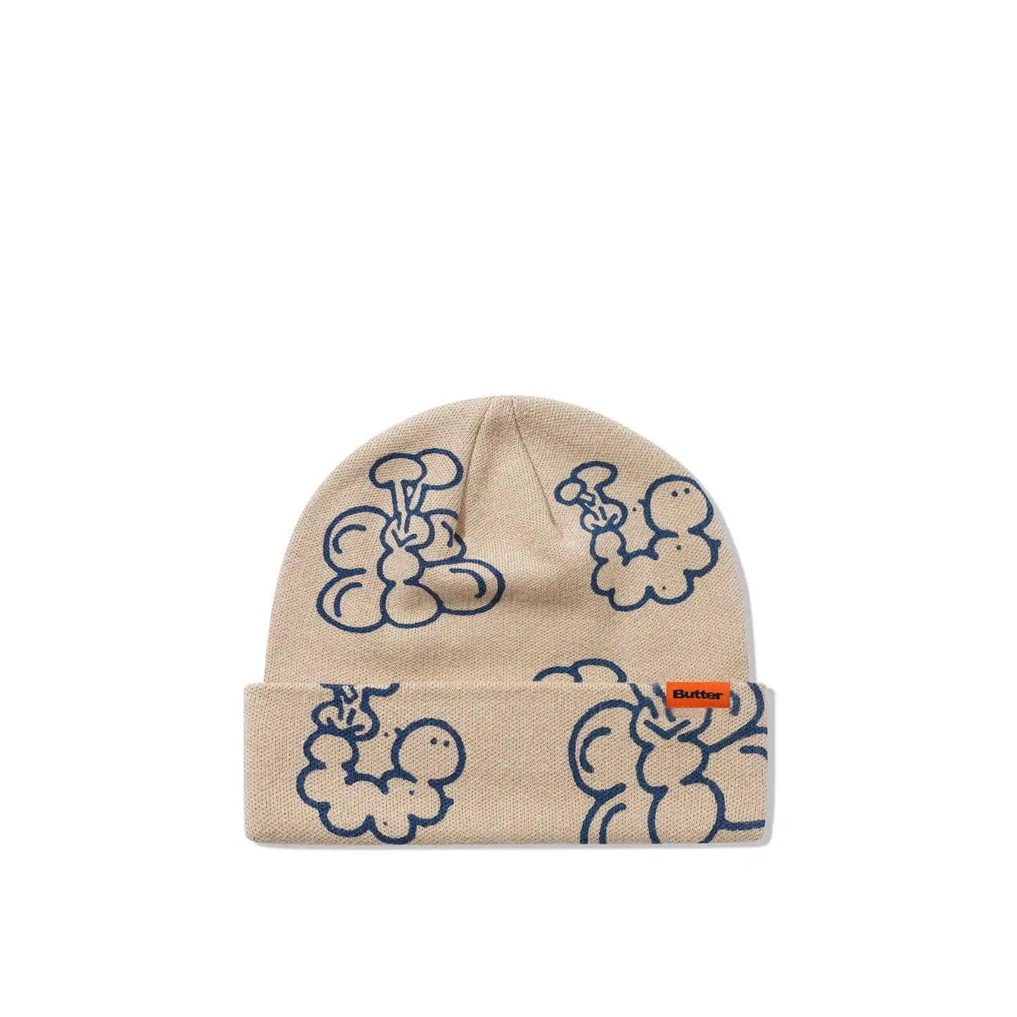 Butter Goods Bugs Beanie, stone
