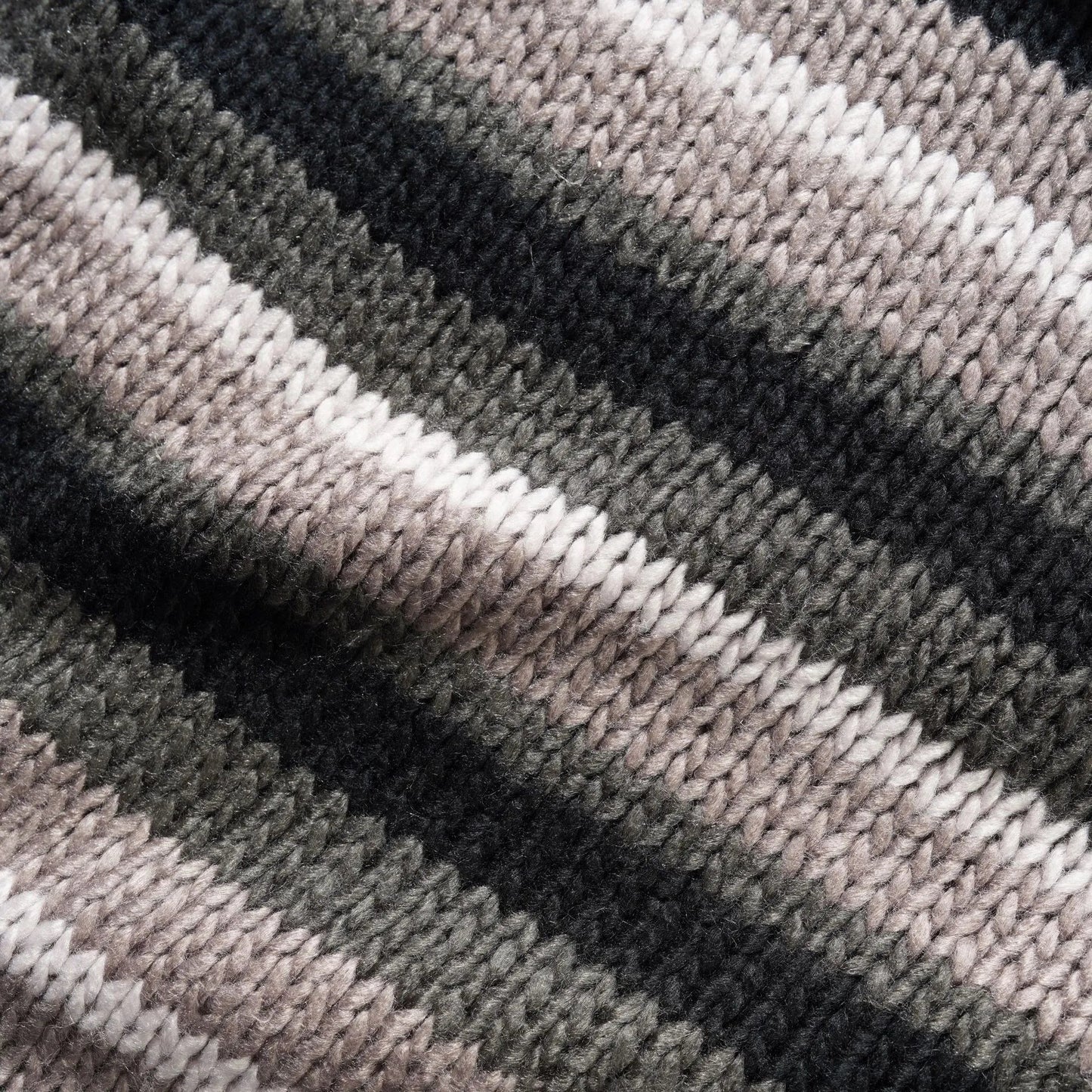 Butter Goods Ombre Stripe Knit Sweater, black - Tiki Room Skateboards - 3