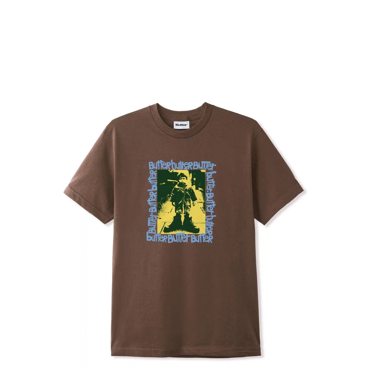 Butter Goods Stolen Boots Tee, brown