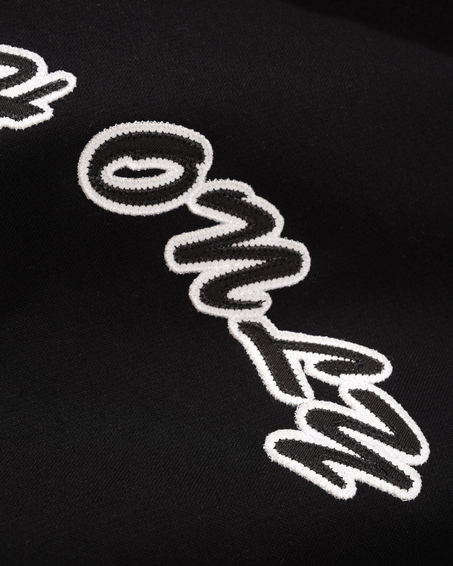 Cash Only Logo Pullover Hood, black - Tiki Room Skateboards - 3