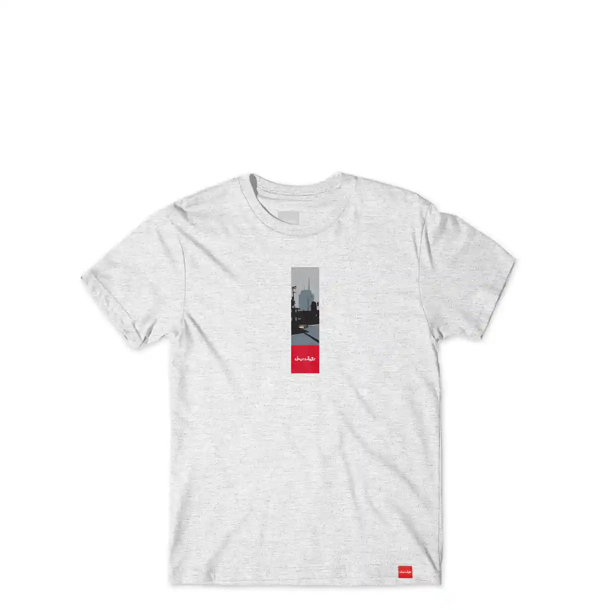 Chocolate Return City Tee, grey heather