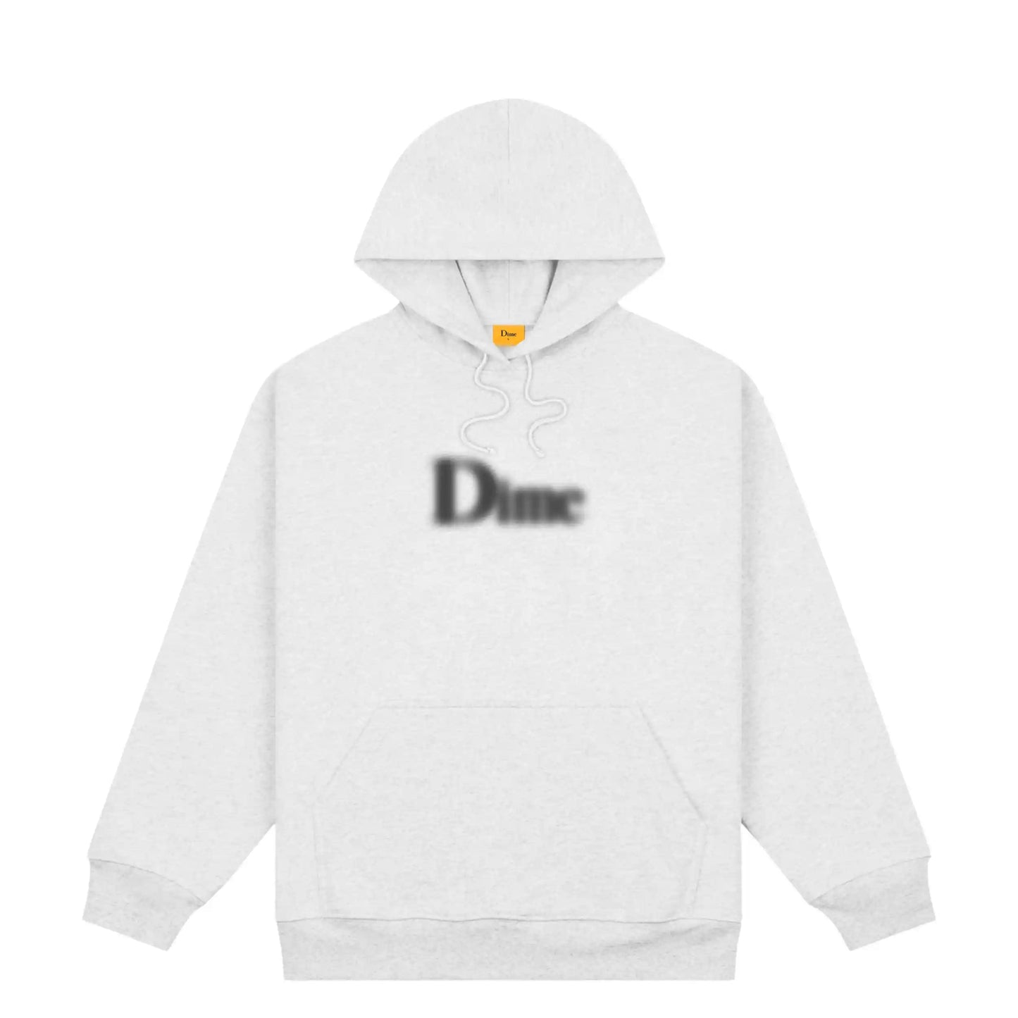 Dime Classic Blurry Hoodie, ash