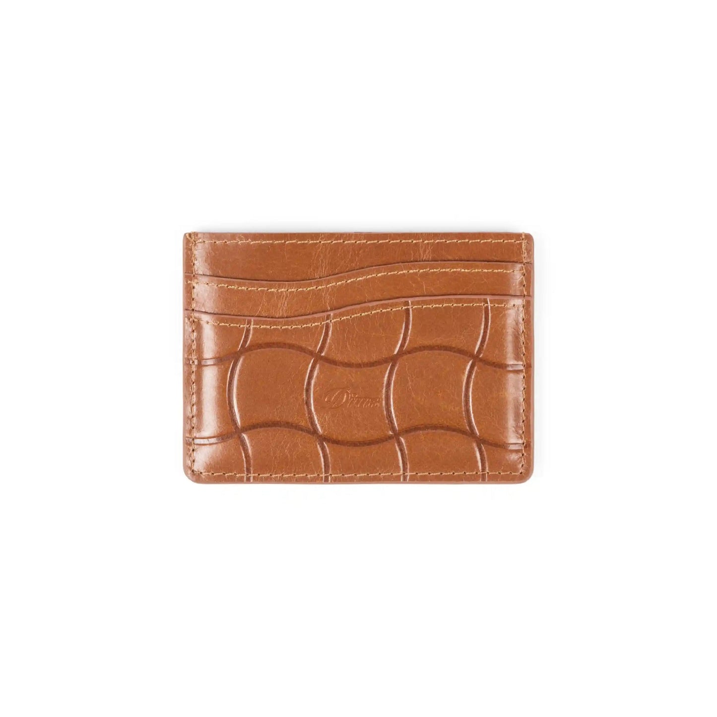 Dime Classic Quilted Cardholder, butterscotch