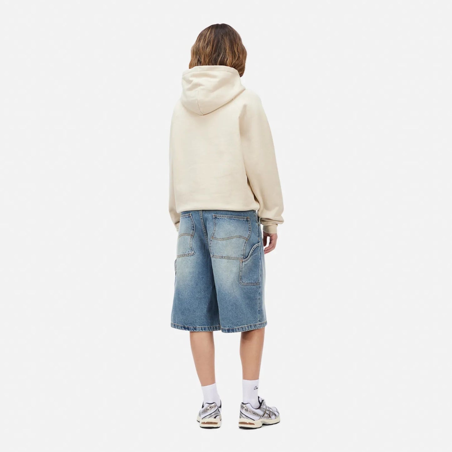 Dime Classic Small Logo Hoodie, fog - Tiki Room Skateboards - 5
