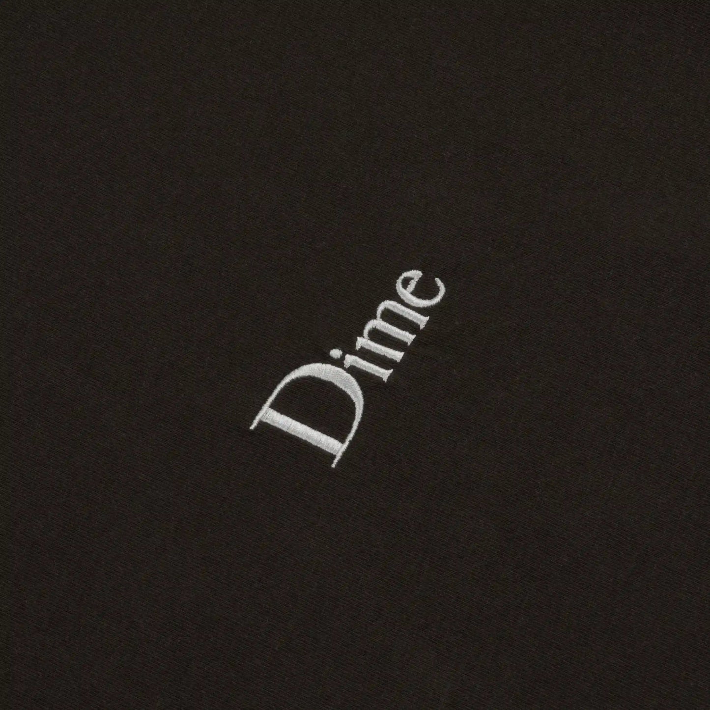 Dime Classic Small Logo T-Shirt, vintage black - Tiki Room Skateboards - 3