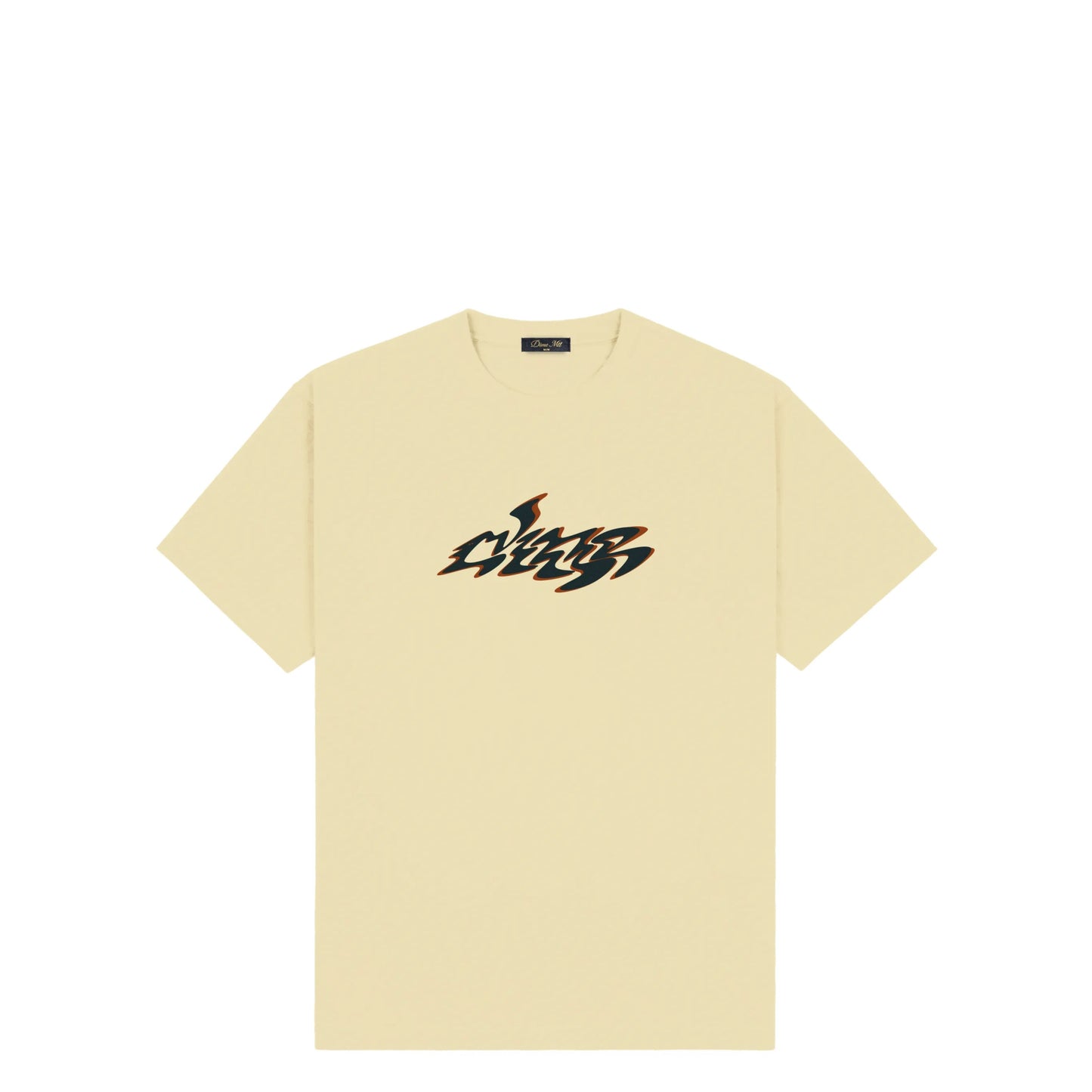 Dime Disco T-Shirt, cloud cream - Tiki Room Skateboards - 1