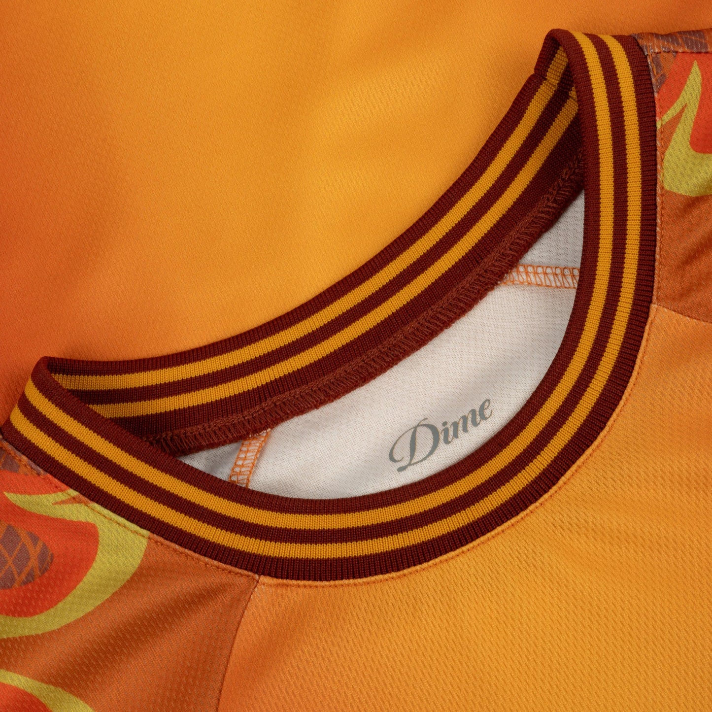 Dime Holy Flame Jersey, hell fire - Tiki Room Skateboards - 5