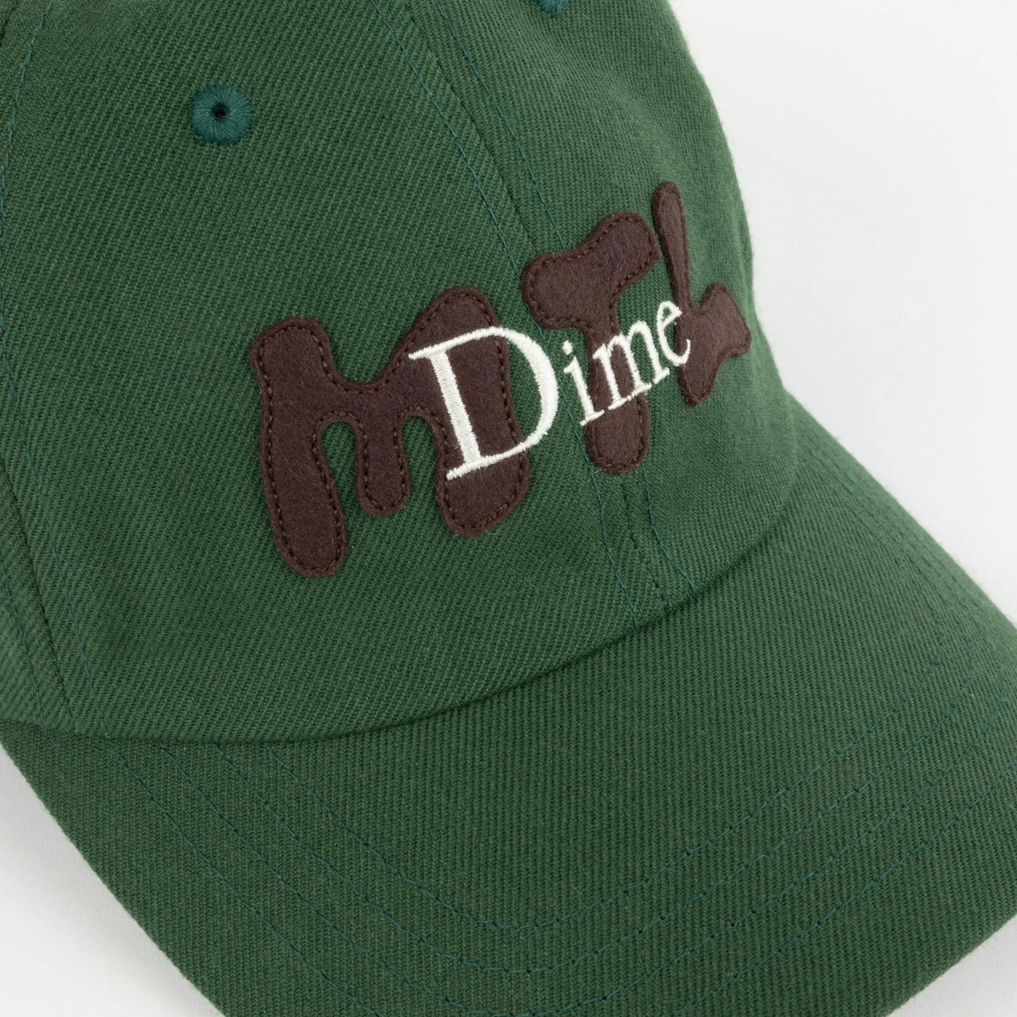 Dime MTL Low Pro Cap, pine - Tiki Room Skateboards - 4