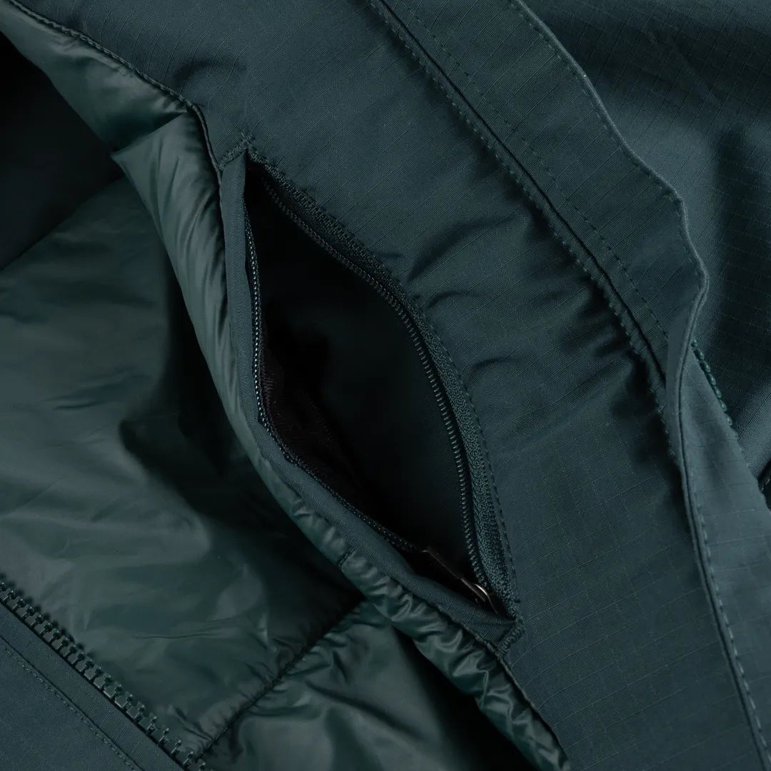 Dime Quilted Ripstop Puffer, emerald - Tiki Room Skateboards - 8