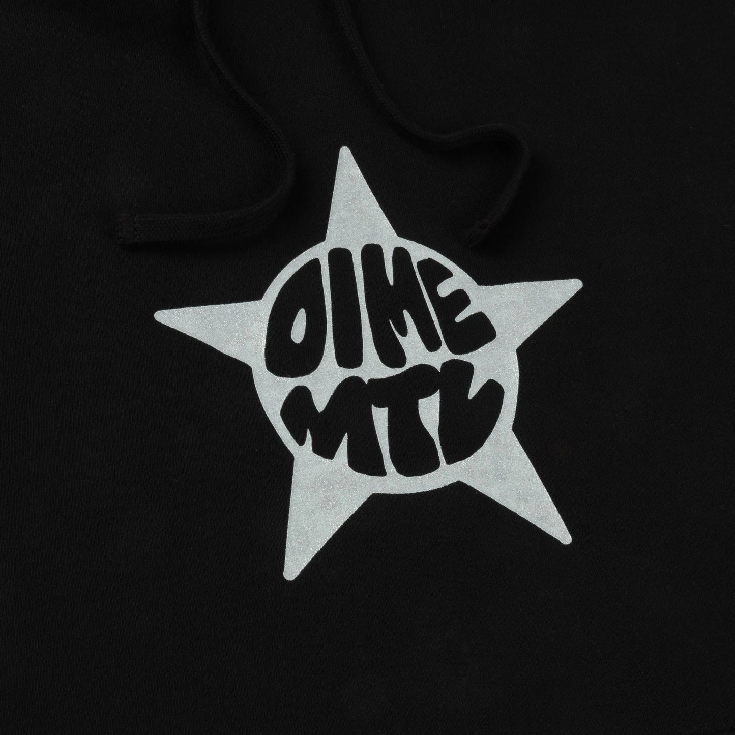 Dime Star Hoodie, black - Tiki Room Skateboards - 2