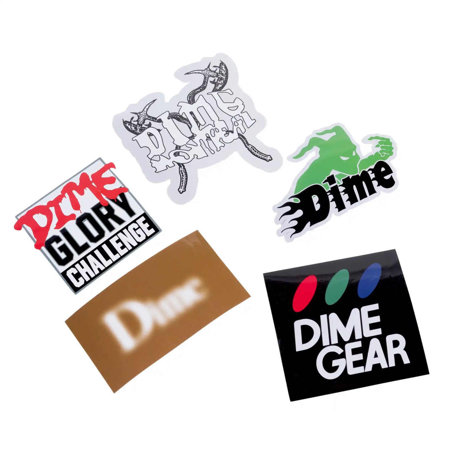 Dime Sticker Pack - Tiki Room Skateboards - 2