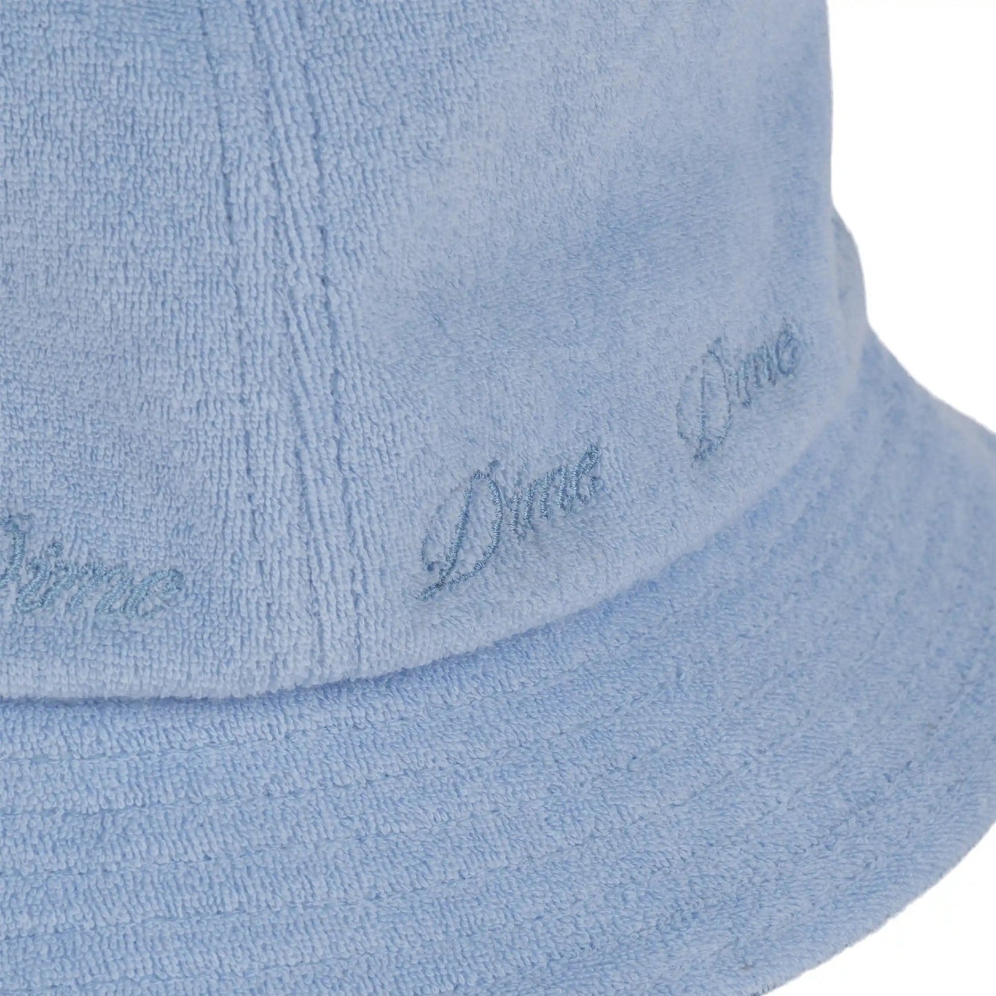 Dime Terry Cloth Bucket Hat, light blue - Tiki Room Skateboards - 2