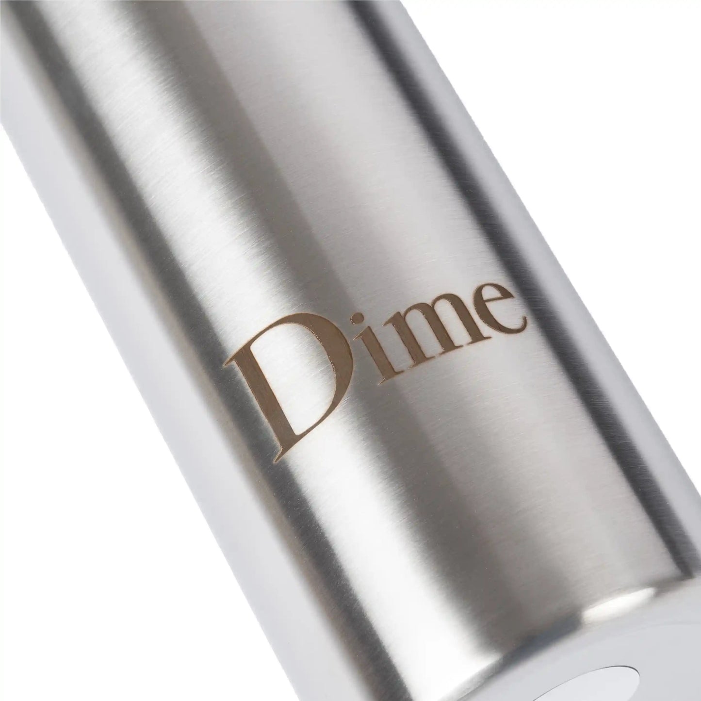 Dime Water Bottle, silver - Tiki Room Skateboards - 4