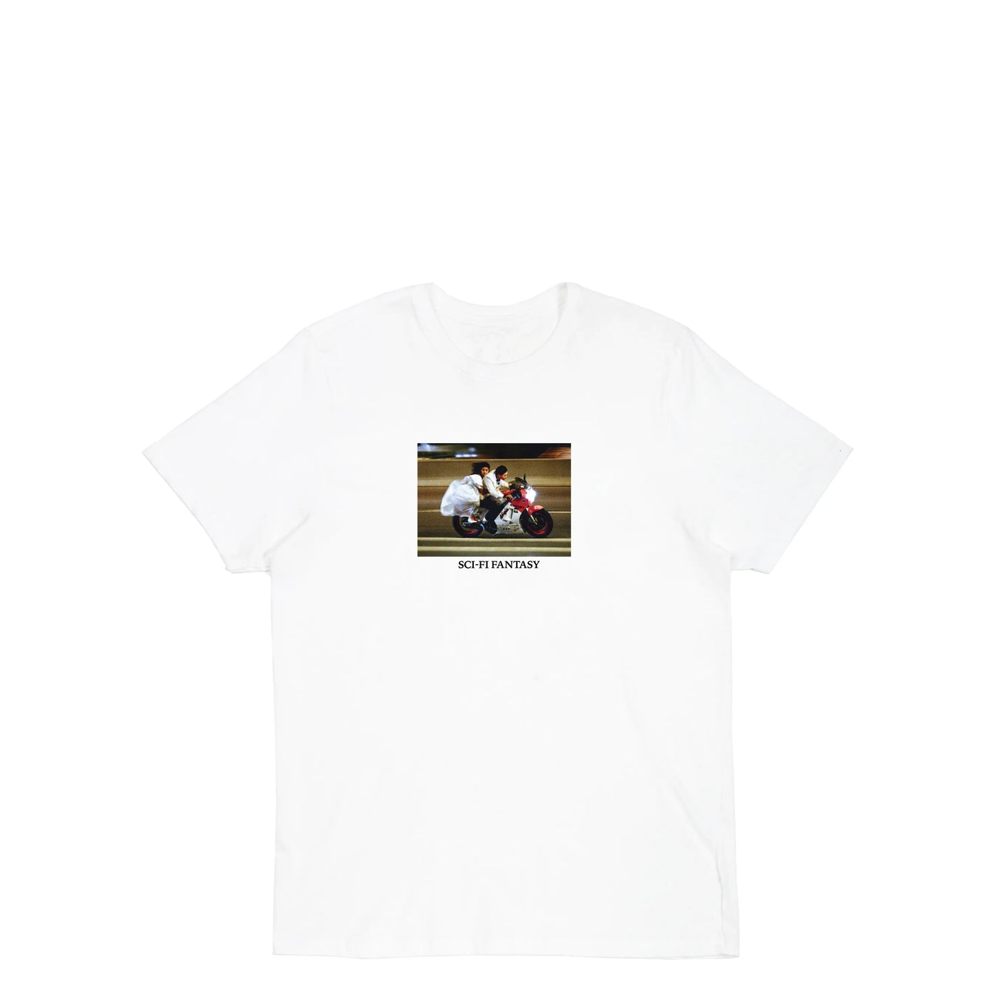 Sci-Fi Fantasy A Moment Of Romance Tee, white