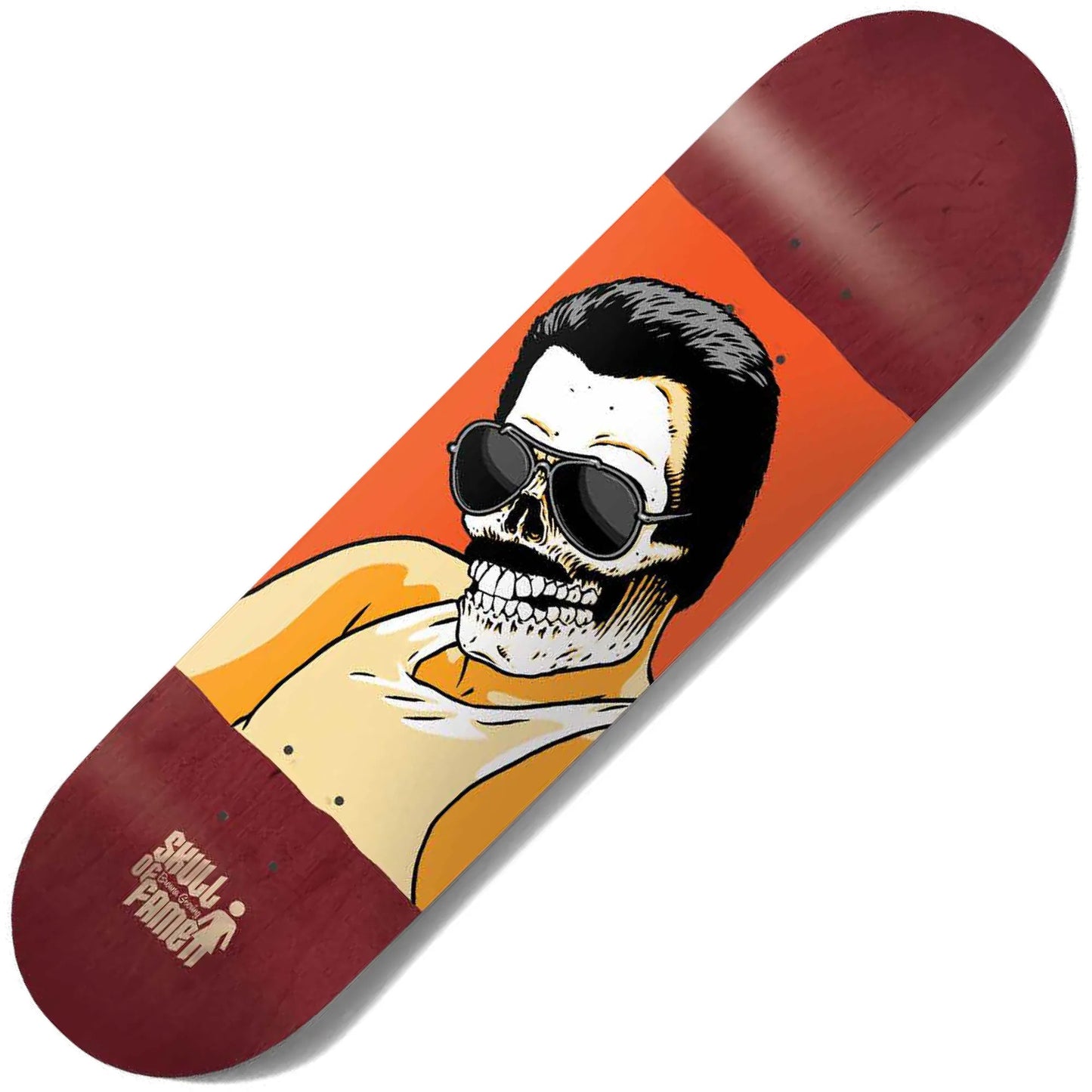 Girl Geering Skull Of Fame Deck (8.125") - Tiki Room Skateboards - 1