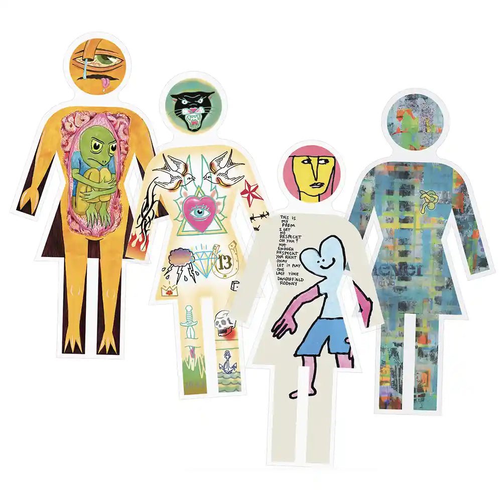 Girl Modernica OG Stickers 4-Pack