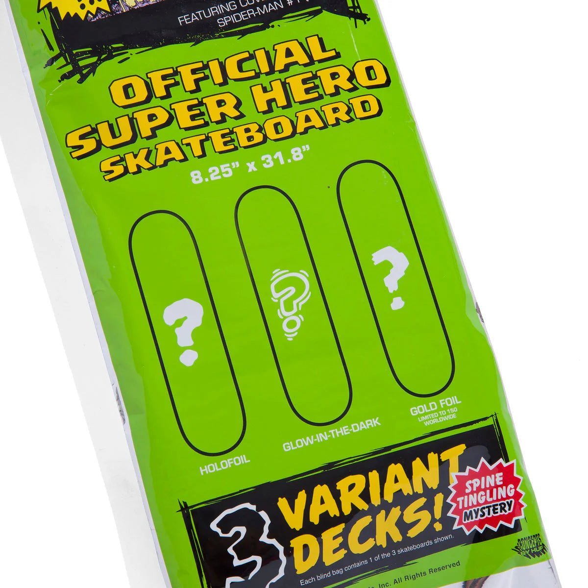 HUF Spiderman 321 Blind Bag Deck (8.25") - Tiki Room Skateboards - 5