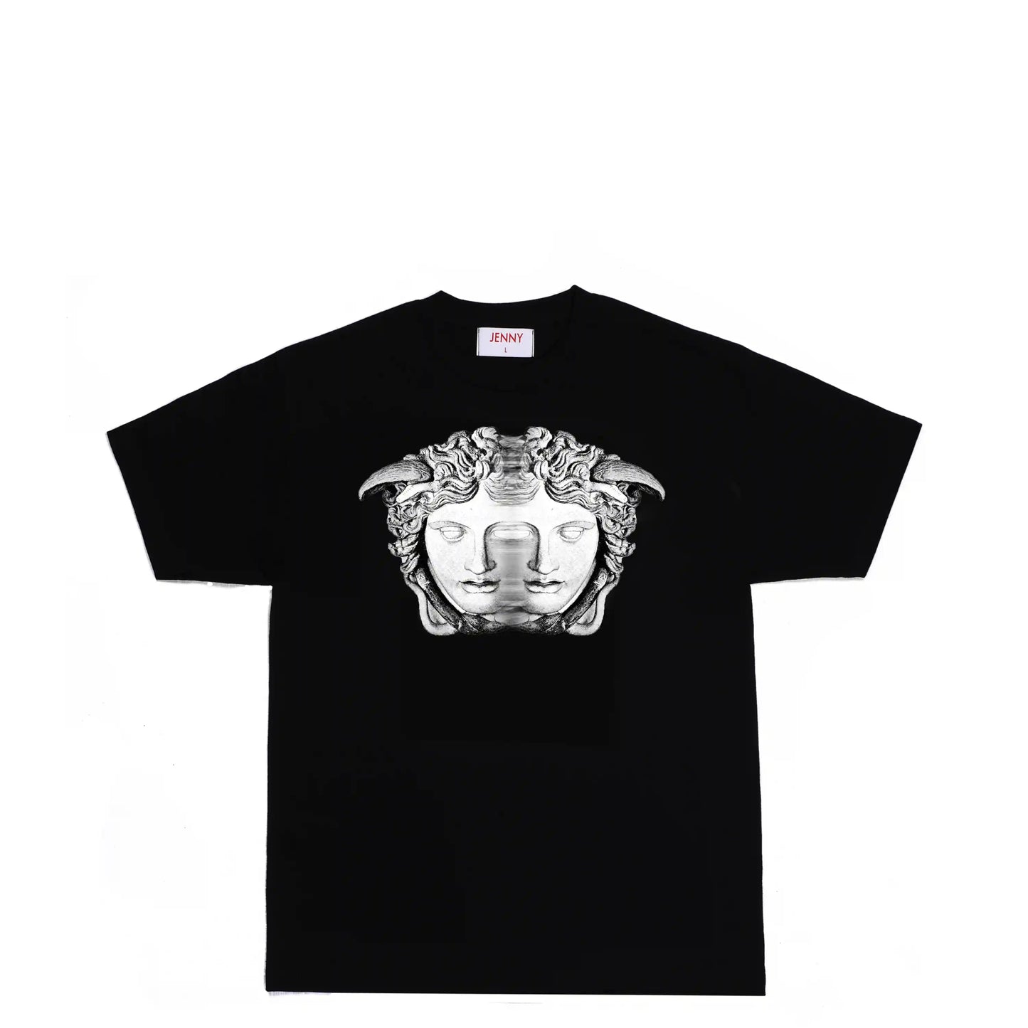 Jenny Double Medusa Tee, black