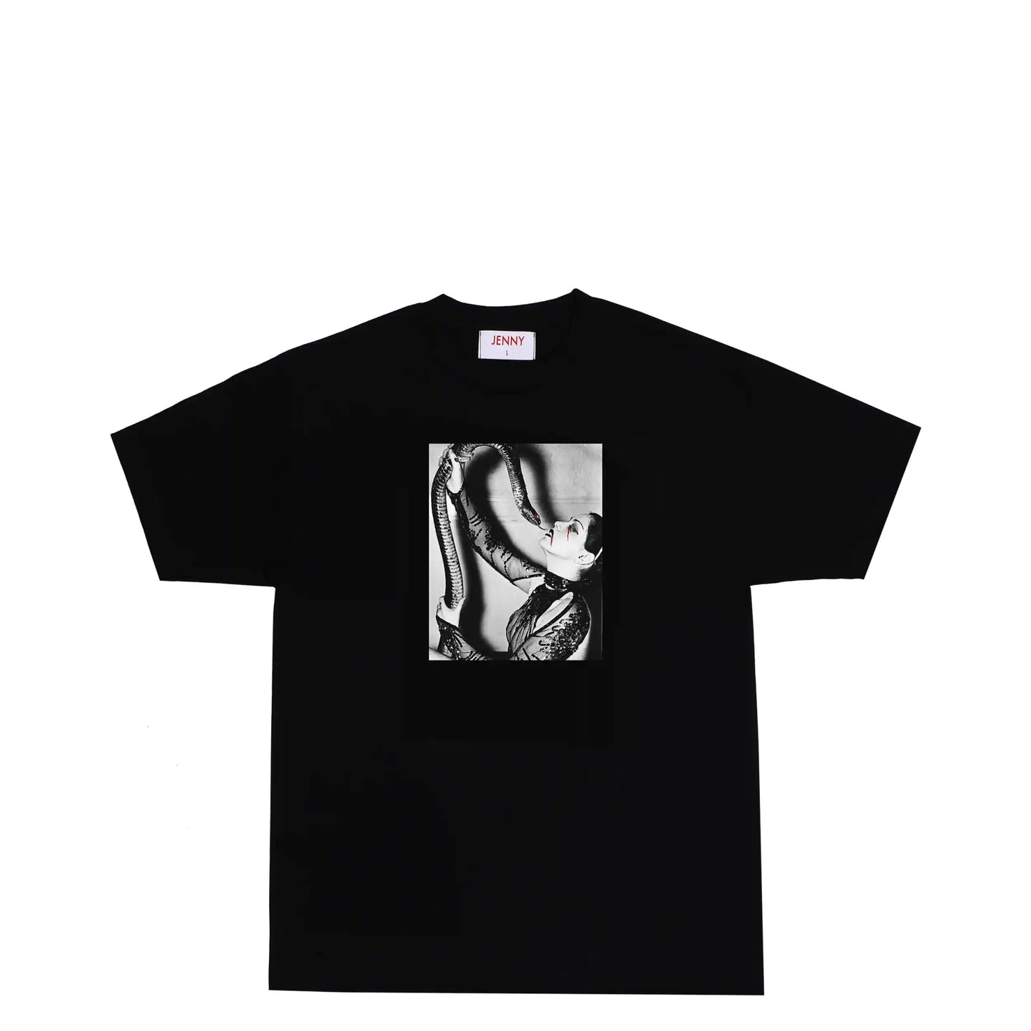 Jenny Kiss Tee, black