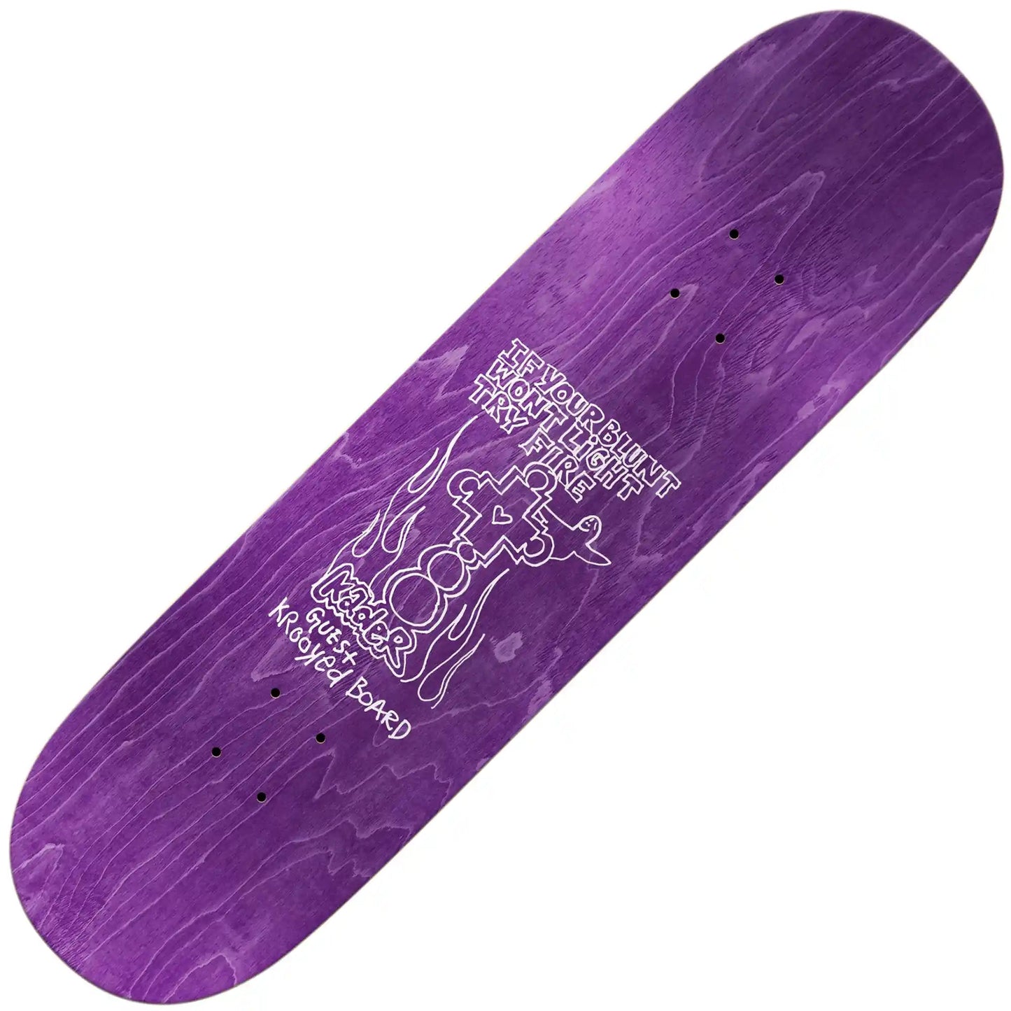 Krooked Kader Guest Deck (8.5") - Tiki Room Skateboards - 2