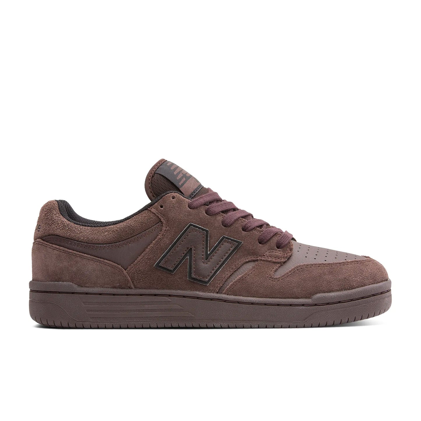 New Balance Numeric 480, chocolate / chocolate - Tiki Room Skateboards - 1