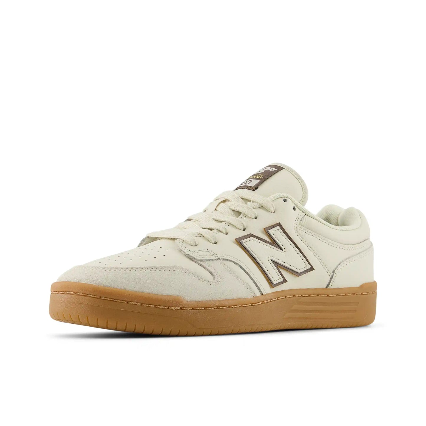 New Balance Numeric 480 Reynolds, sea salt with brown - Tiki Room Skateboards - 10