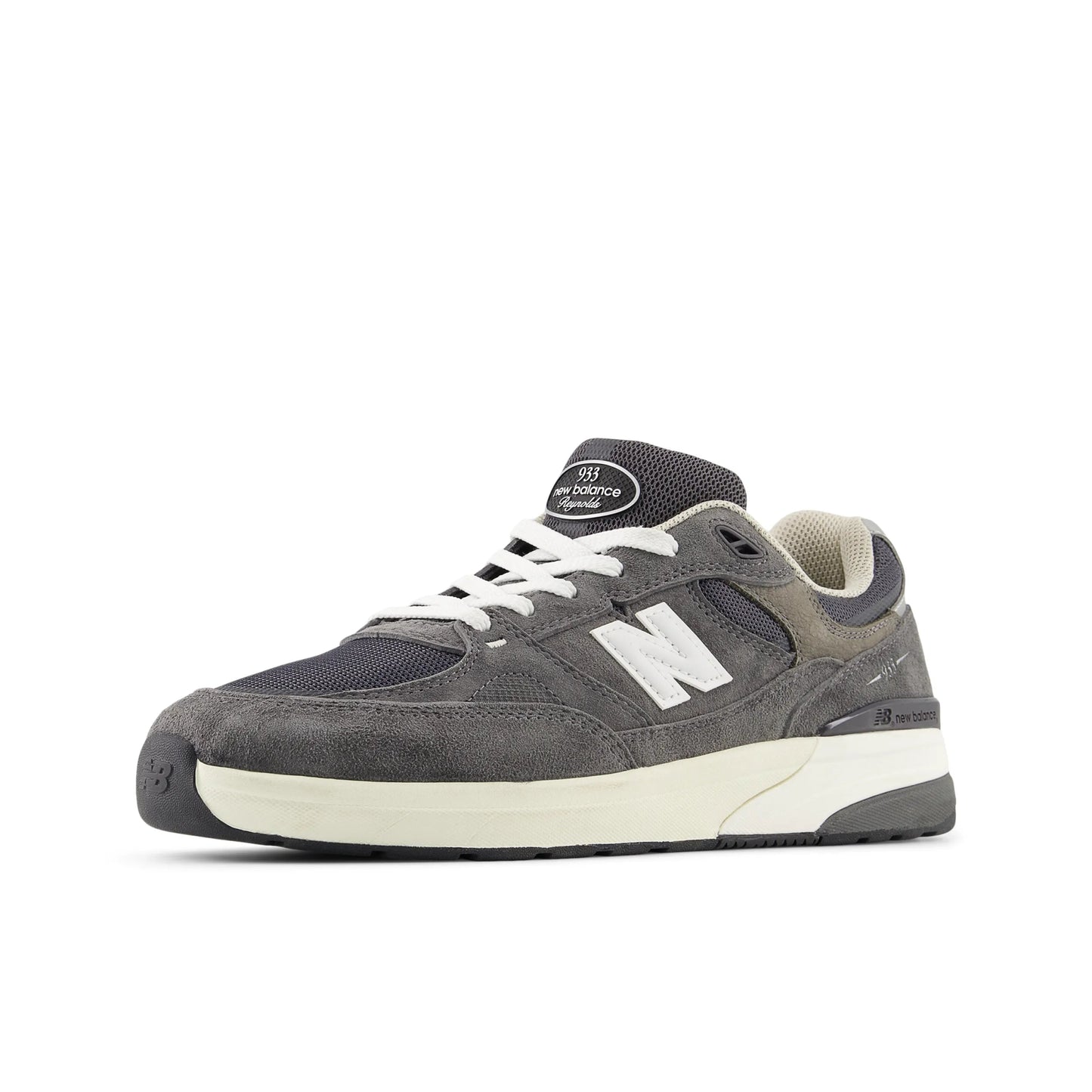 New Balance Numeric Reynolds 933 Grey days, dark grey/white - Tiki Room Skateboards - 8