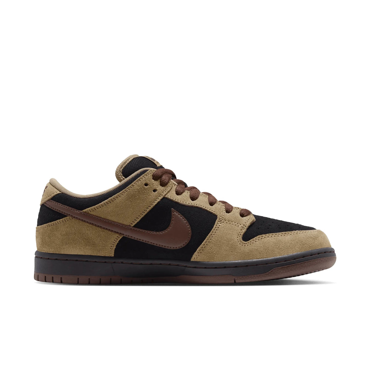 Nike SB Dunk Low Pro, filbert/lt chocolate-black-burgundy ash - Tiki Room Skateboards - 11