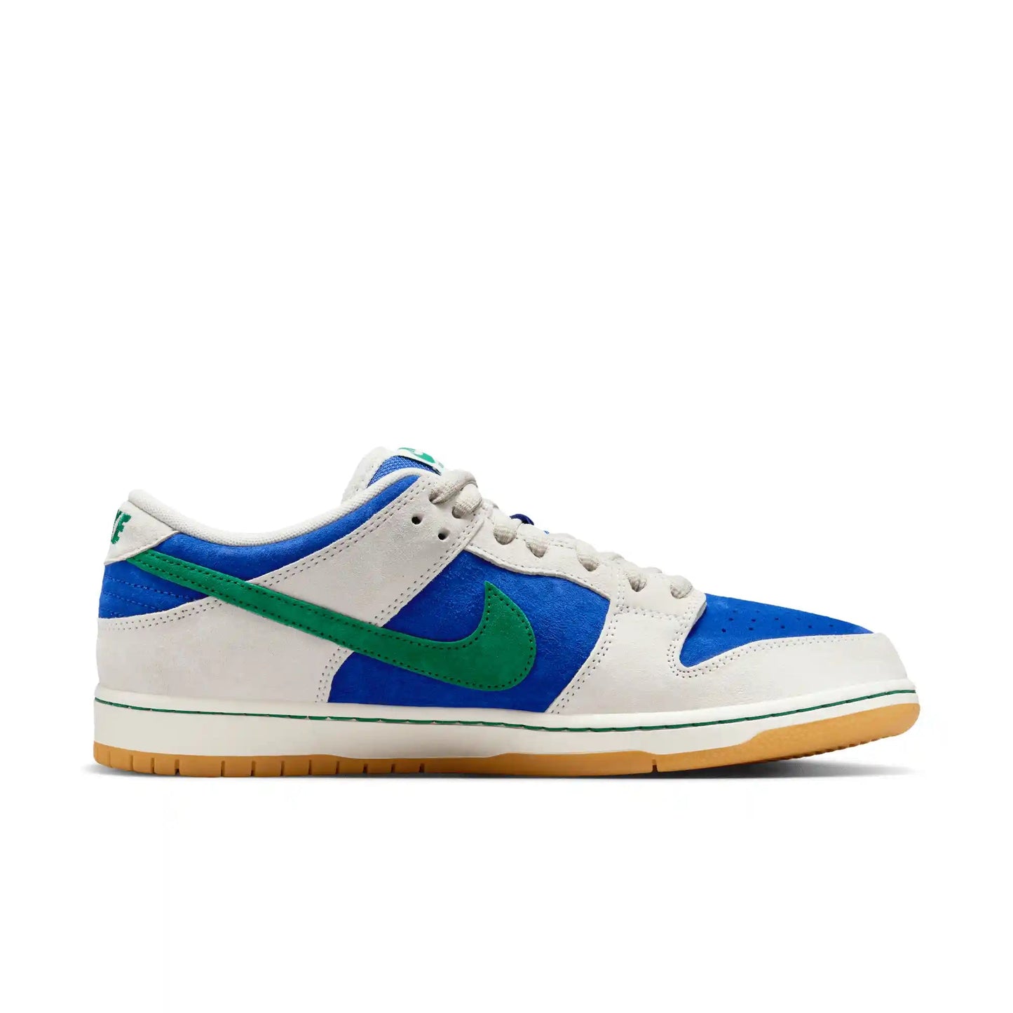 Nike SB Dunk Low Pro, phantom/malachite-hyper royal - Tiki Room Skateboards - 11
