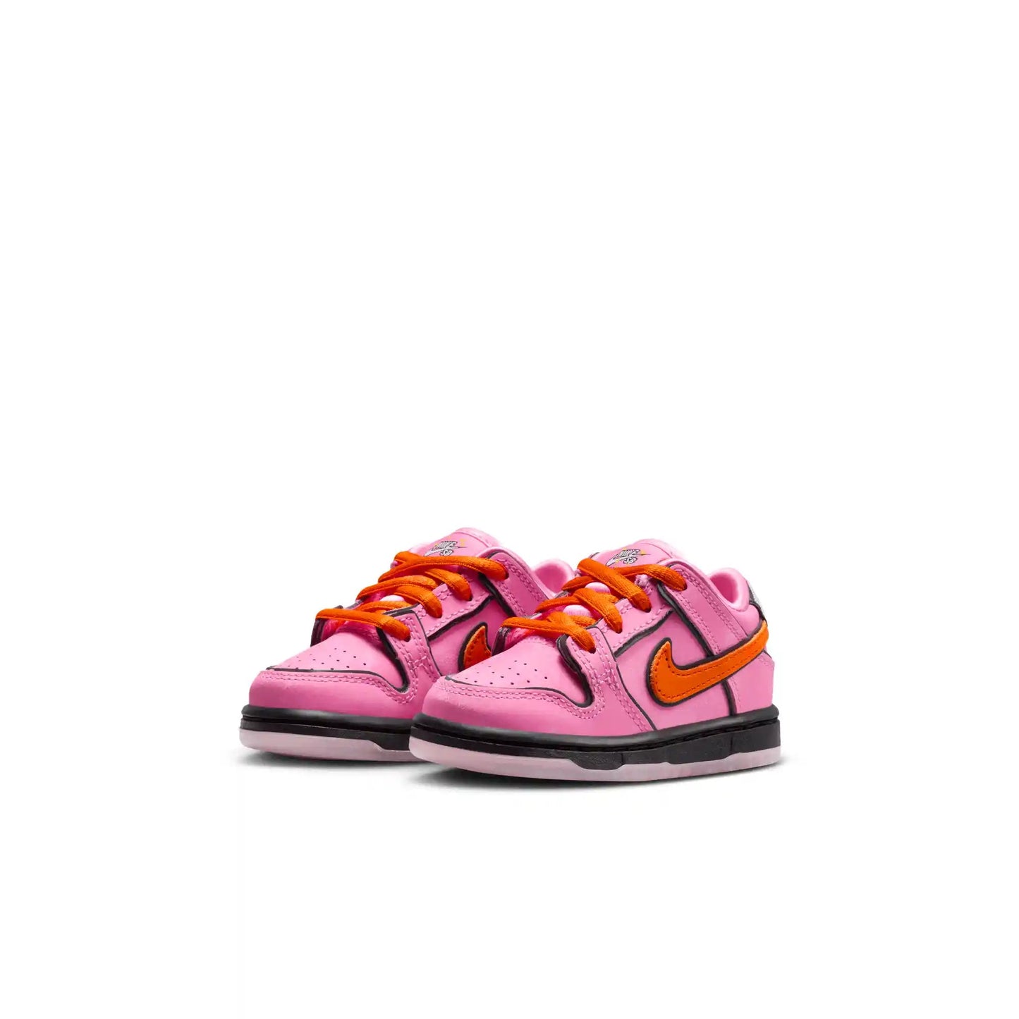 Nike SB Dunk Low Pro Td, lotus pink/magma orange - orange - Tiki Room Skateboards - 1