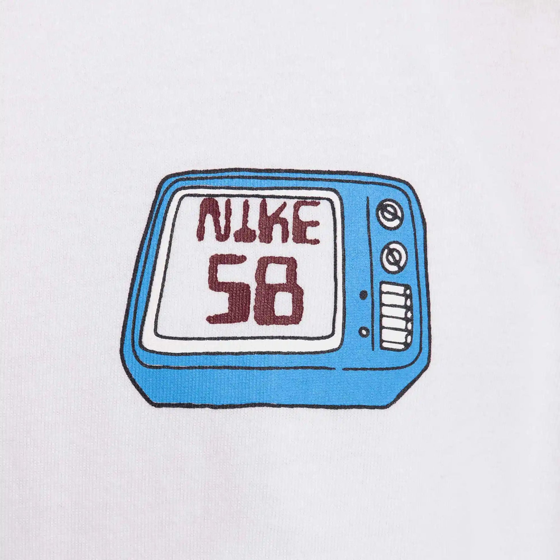 Nike SB Long-Sleeve Max90 Skate T-Shirt, white - Tiki Room Skateboards - 4