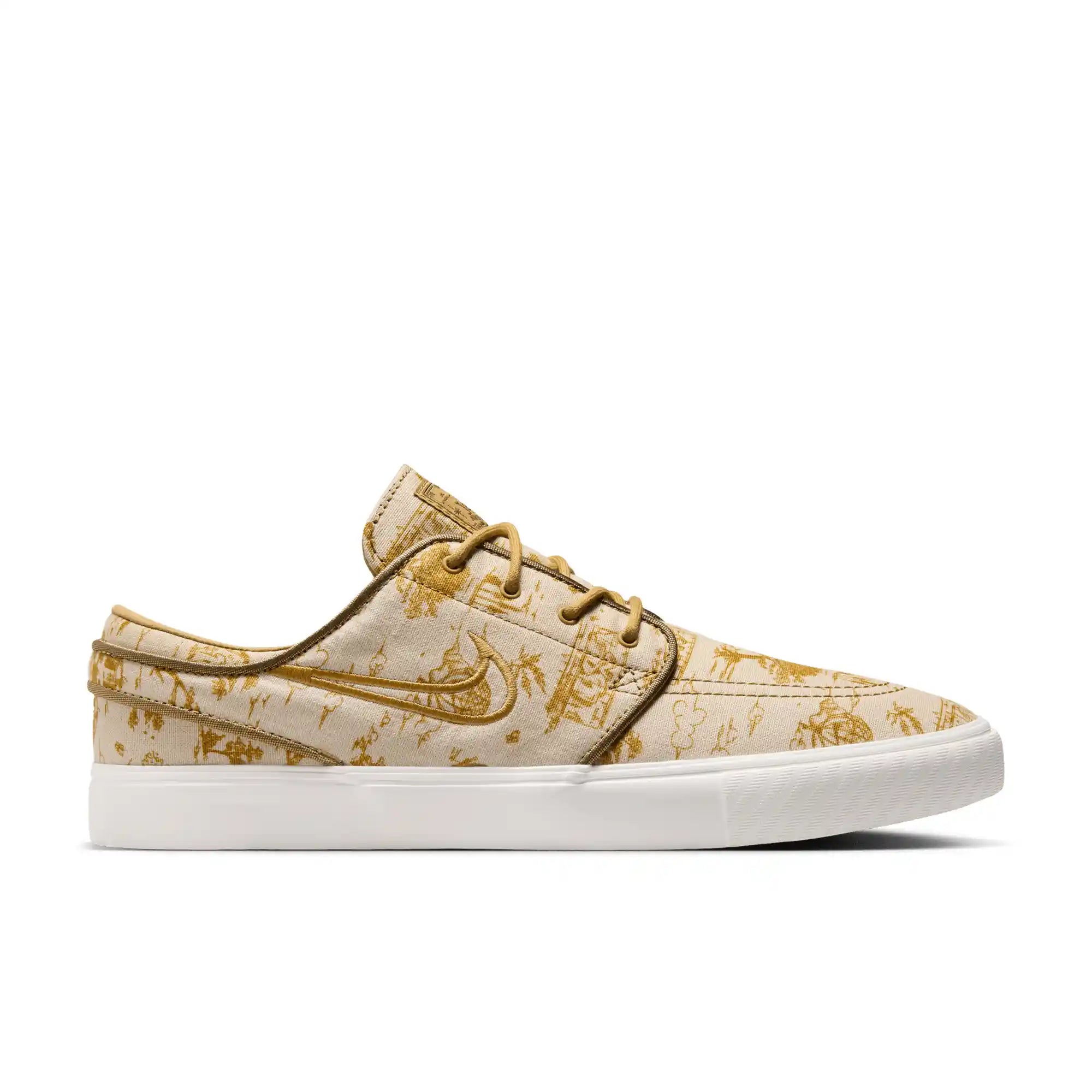 Nike Sb Zoom Janoski OG Premium Sesame Flt Gold Shoe 8