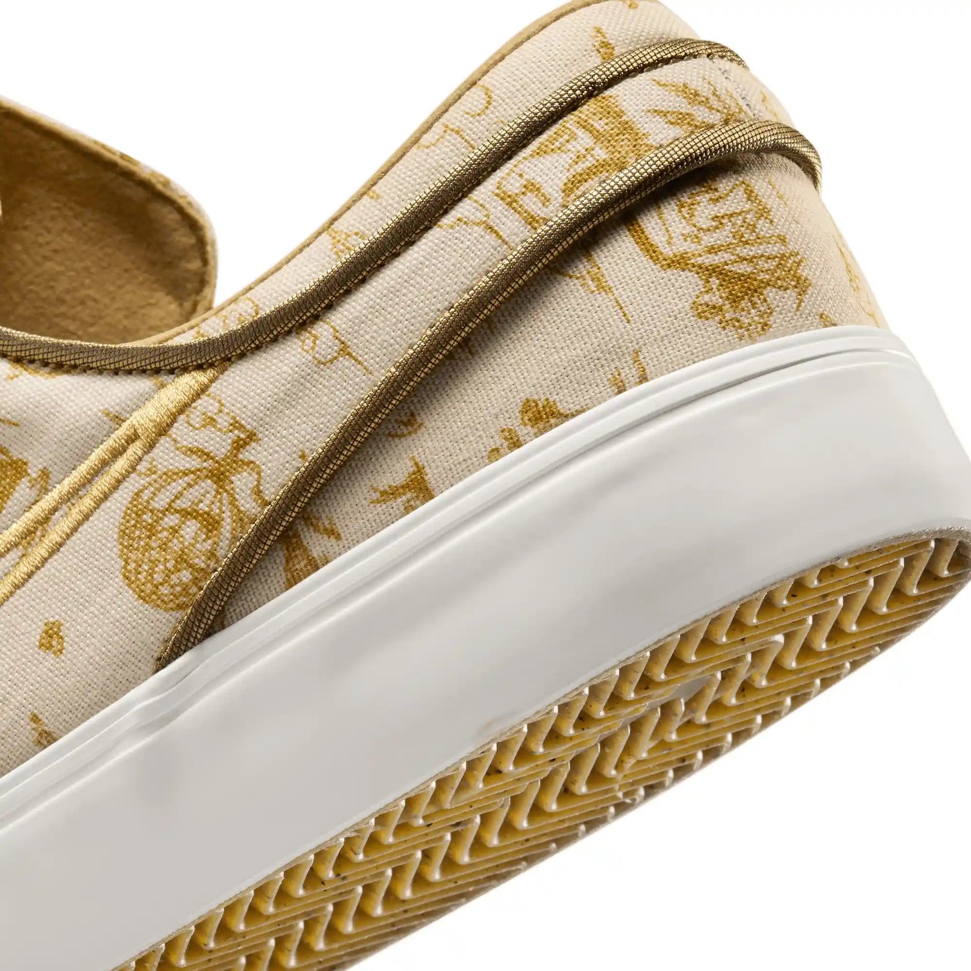 Nike SB Zoom Janoski OG+ Premium, sesame/flt gold-bronzine-sail - Tiki Room Skateboards - 10