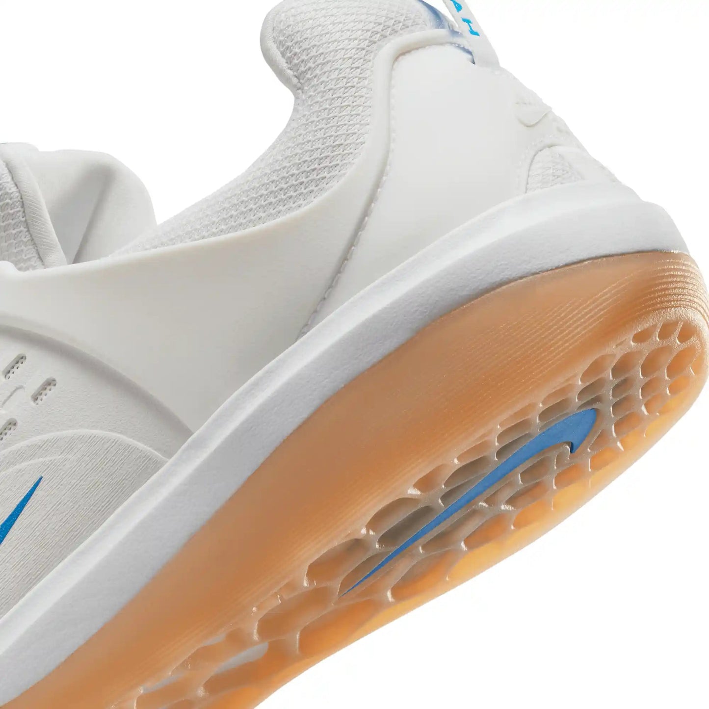 Nike SB Zoom Nyjah 3, summit white/photo blue - Tiki Room Skateboards - 11