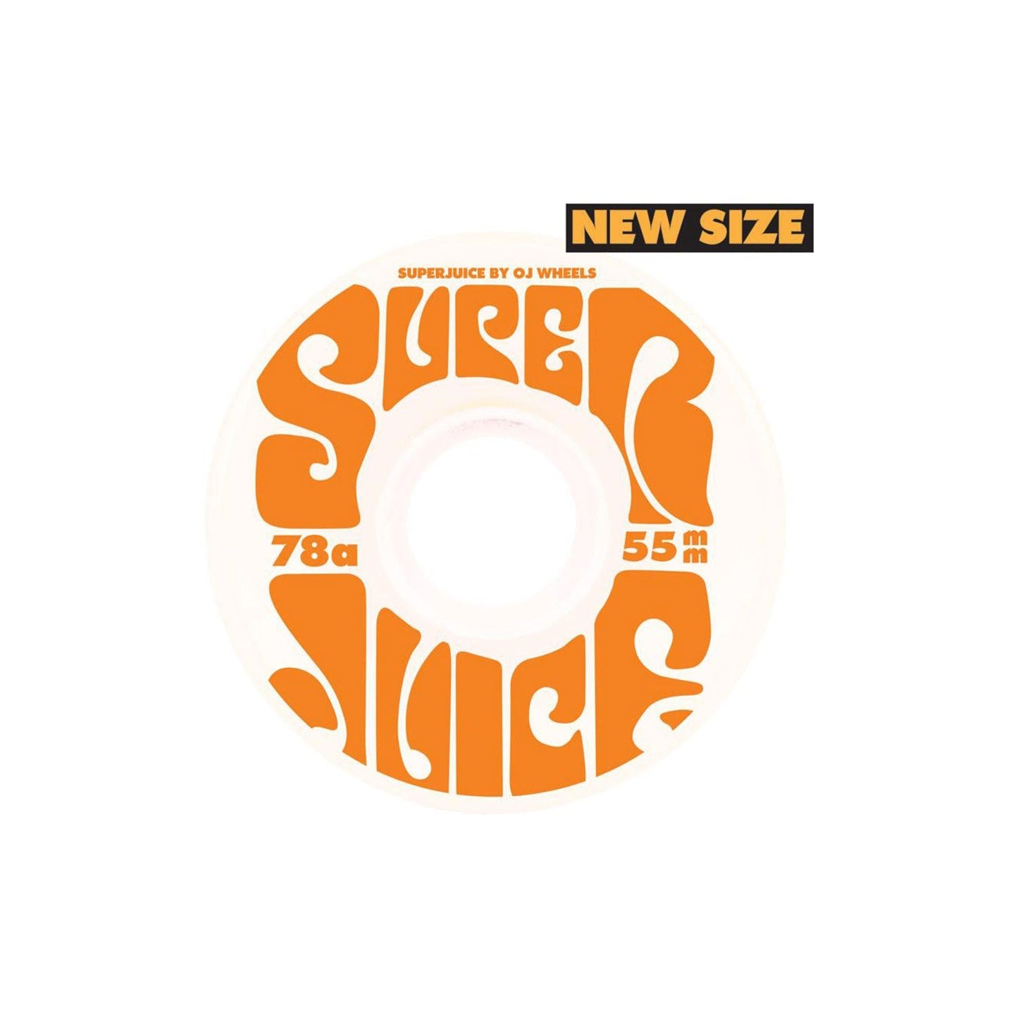 OJ's Mini Super Juice Wheels White 78A (55mm)
