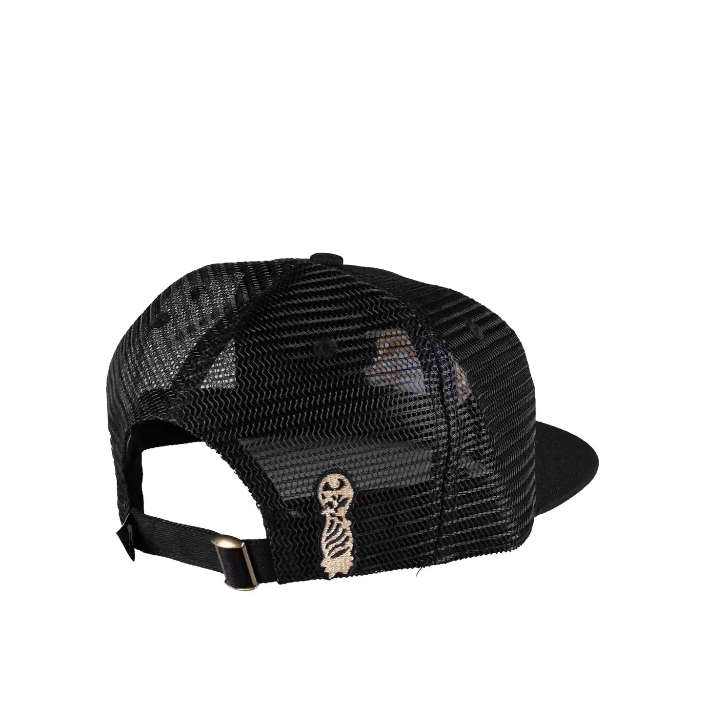 Passport Fretworks Workers Trucker, black - Tiki Room Skateboards - 4