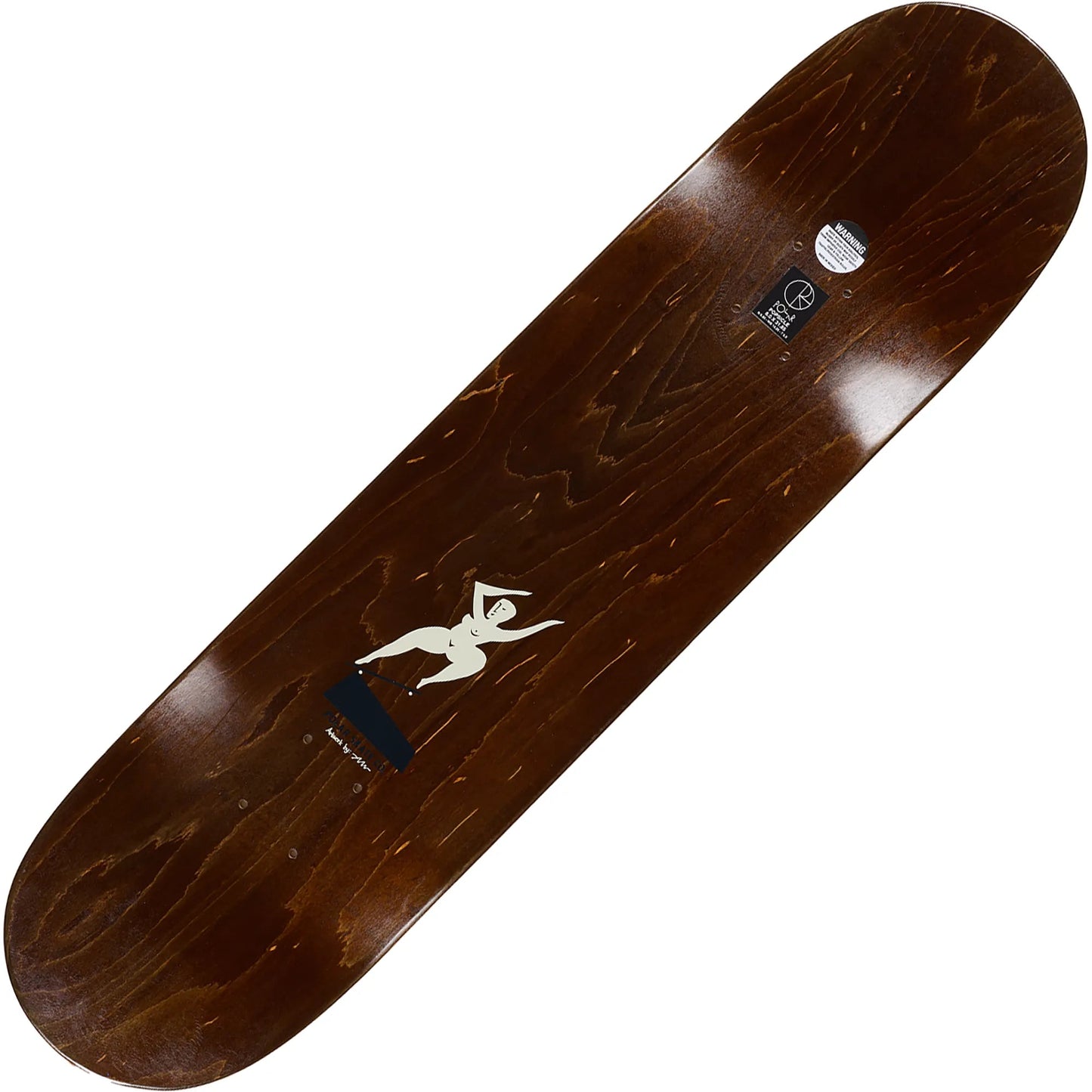 Polar Emile Laurent - Crooks (Shorter Length) (8.5”), blue - Tiki Room Skateboards - 2