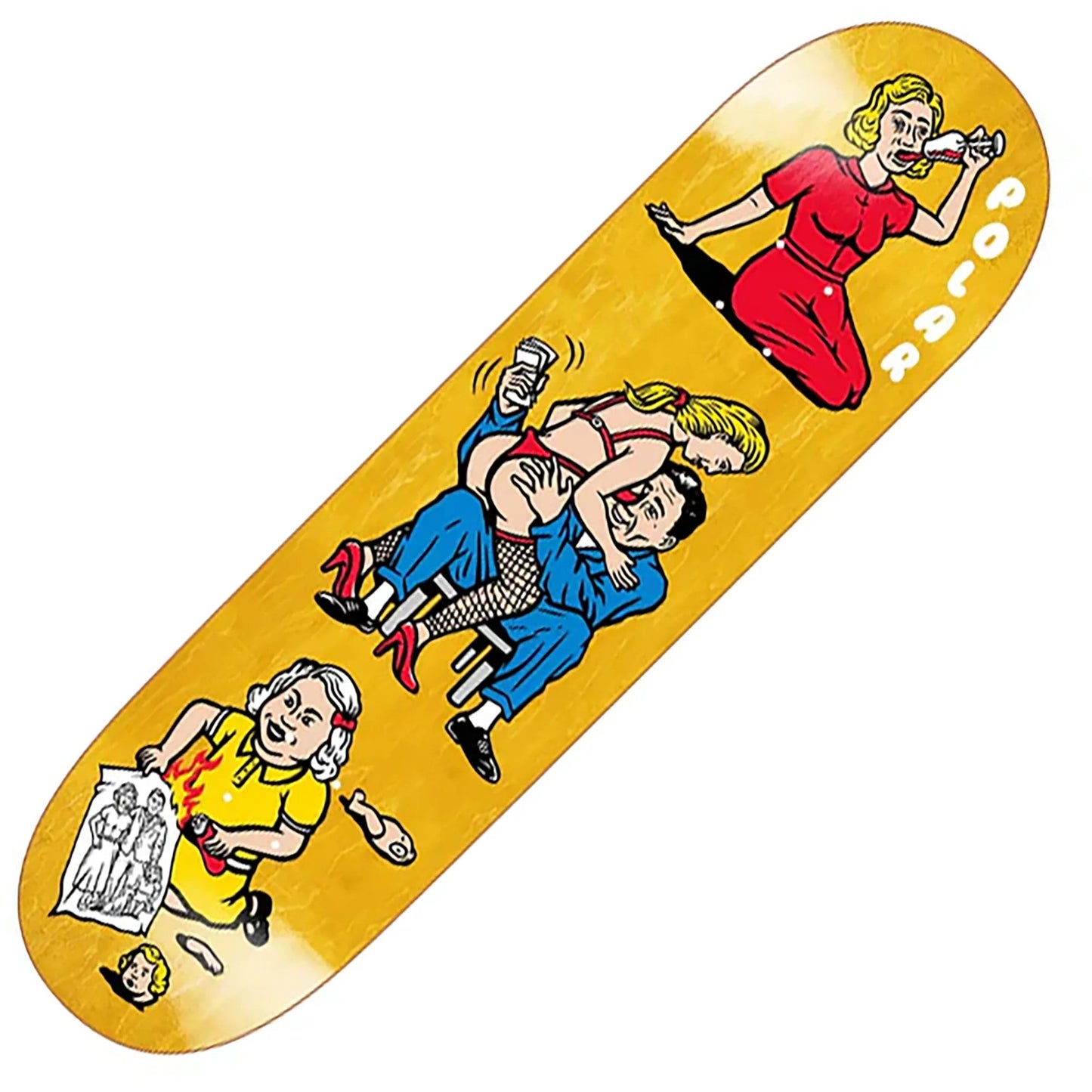 Polar Family Affair Deck (8.25") - Tiki Room Skateboards - 1