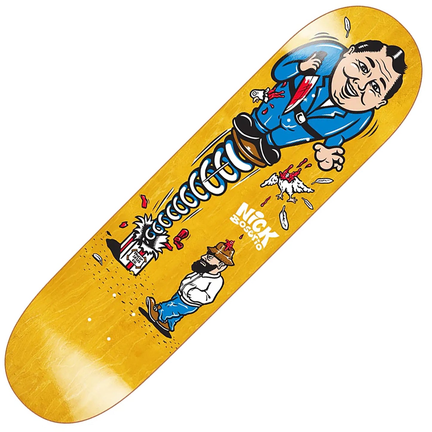 Polar Nick Boserio Surprise Deck (8.625") - Tiki Room Skateboards - 1