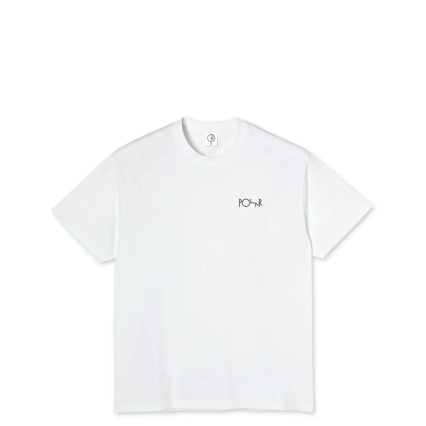 Polar No Comply Tee, white - Tiki Room Skateboards - 2