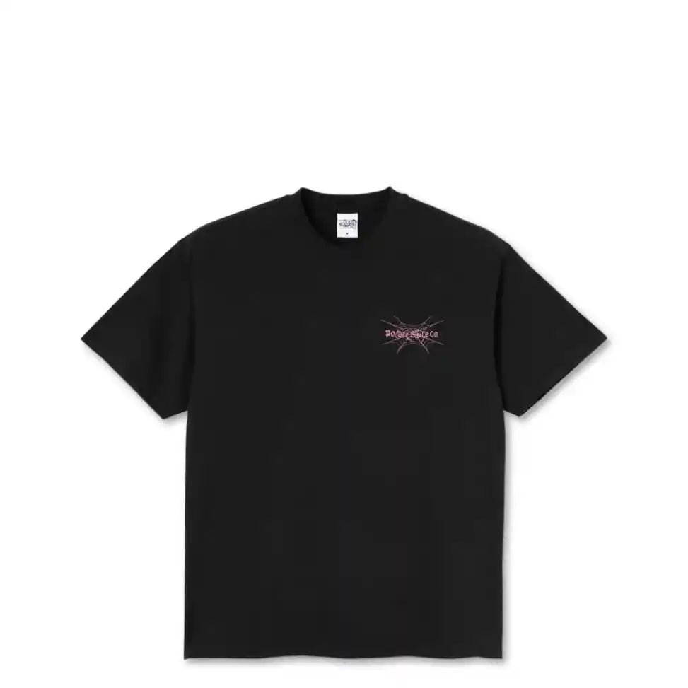 Polar Spiderweb Tee, black
