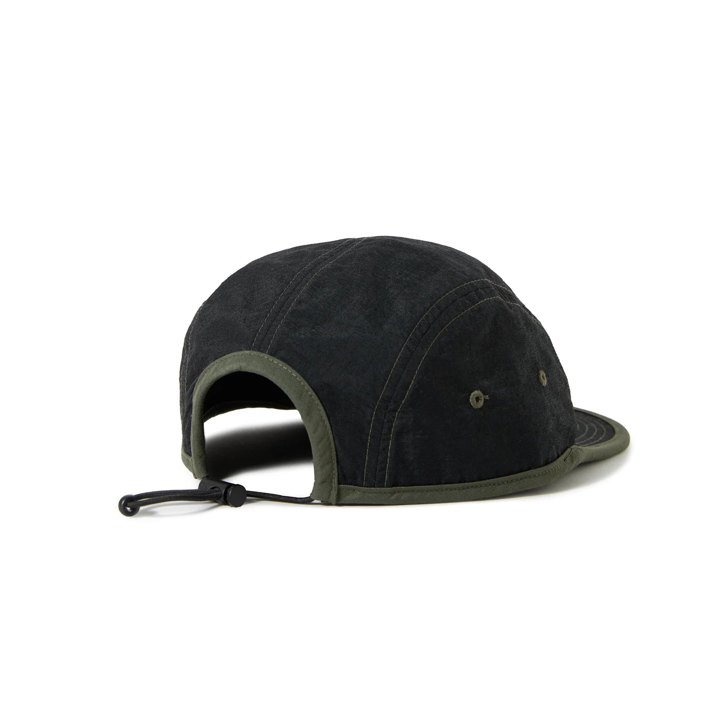 Polar Vilde Cap, black/army green - Tiki Room Skateboards - 2