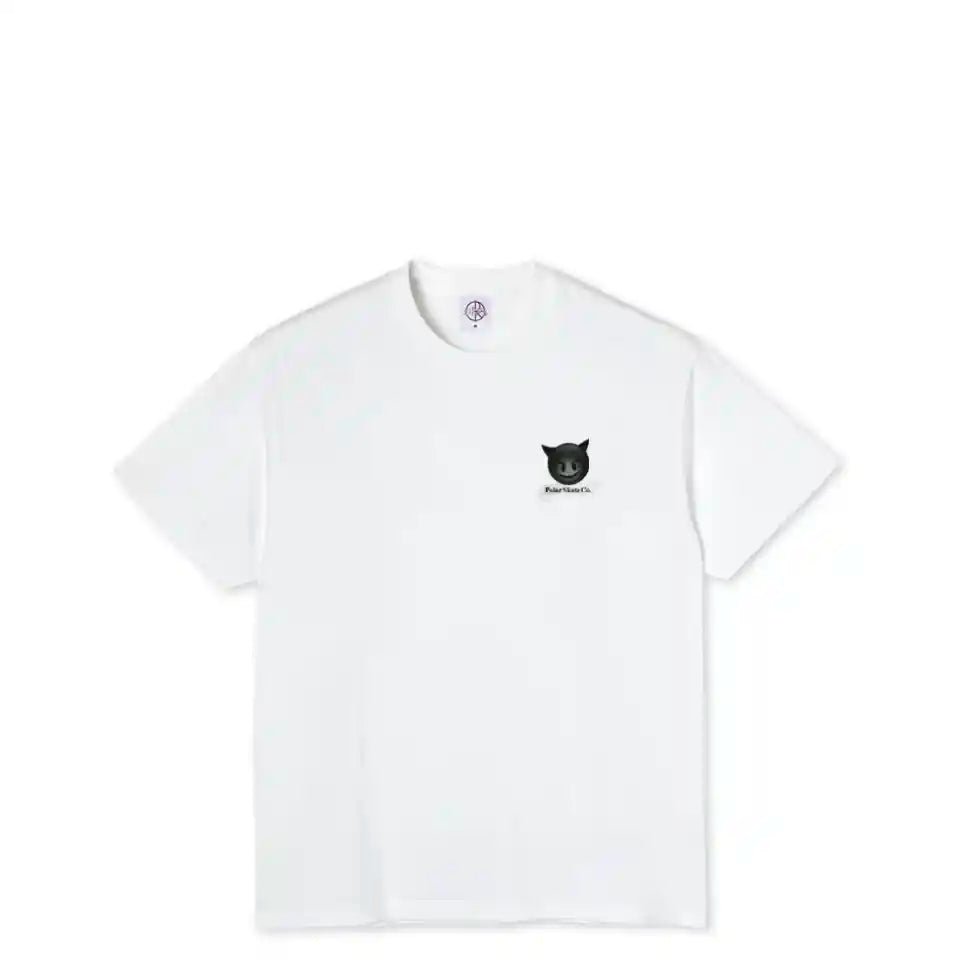 Polar Welcome 2 The World Tee, white - Tiki Room Skateboards - 2